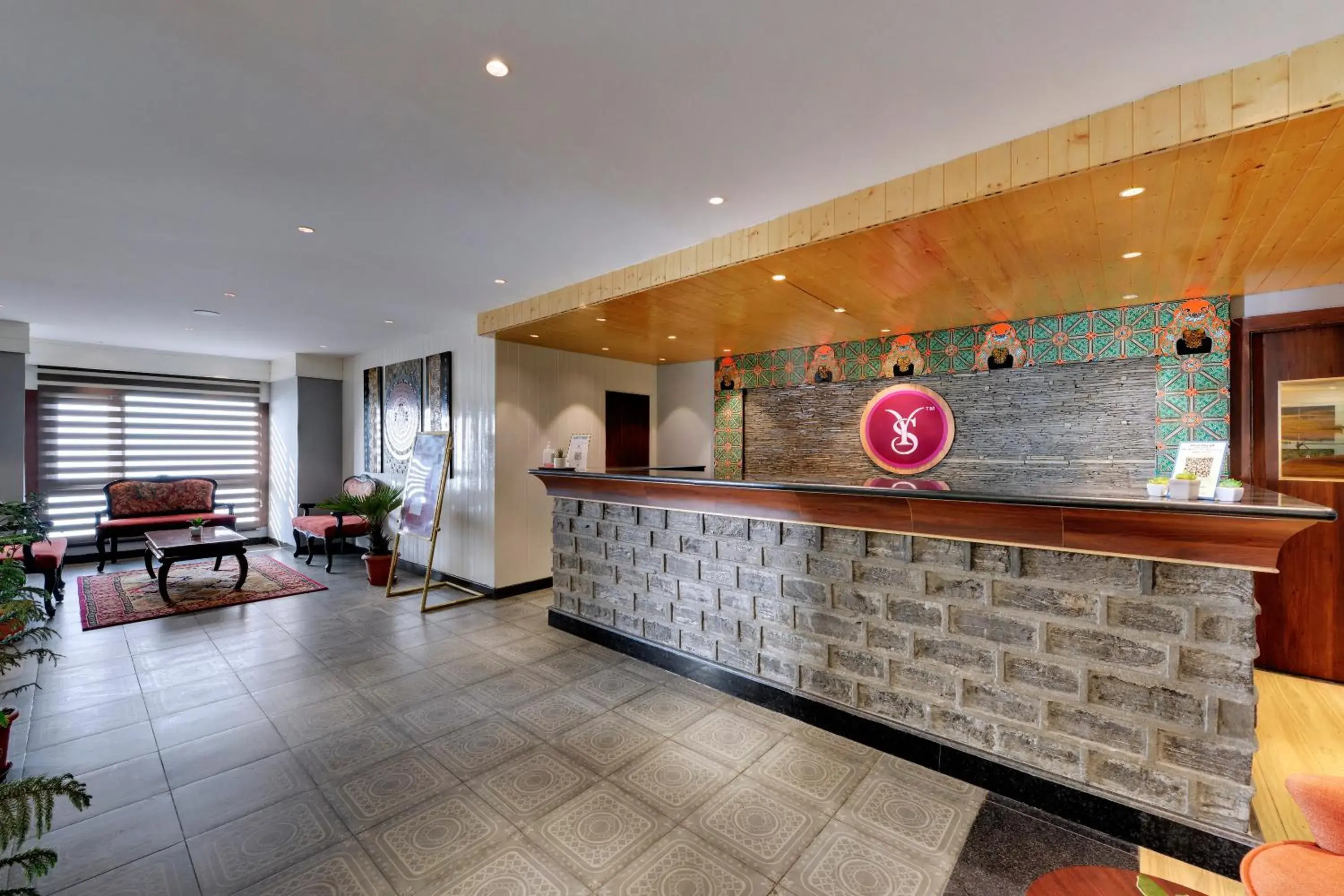 Lobby or reception in Sumitel Vista 800m from Mall Road Lobby or reception in Sumitel Vista 800m from Mall Road