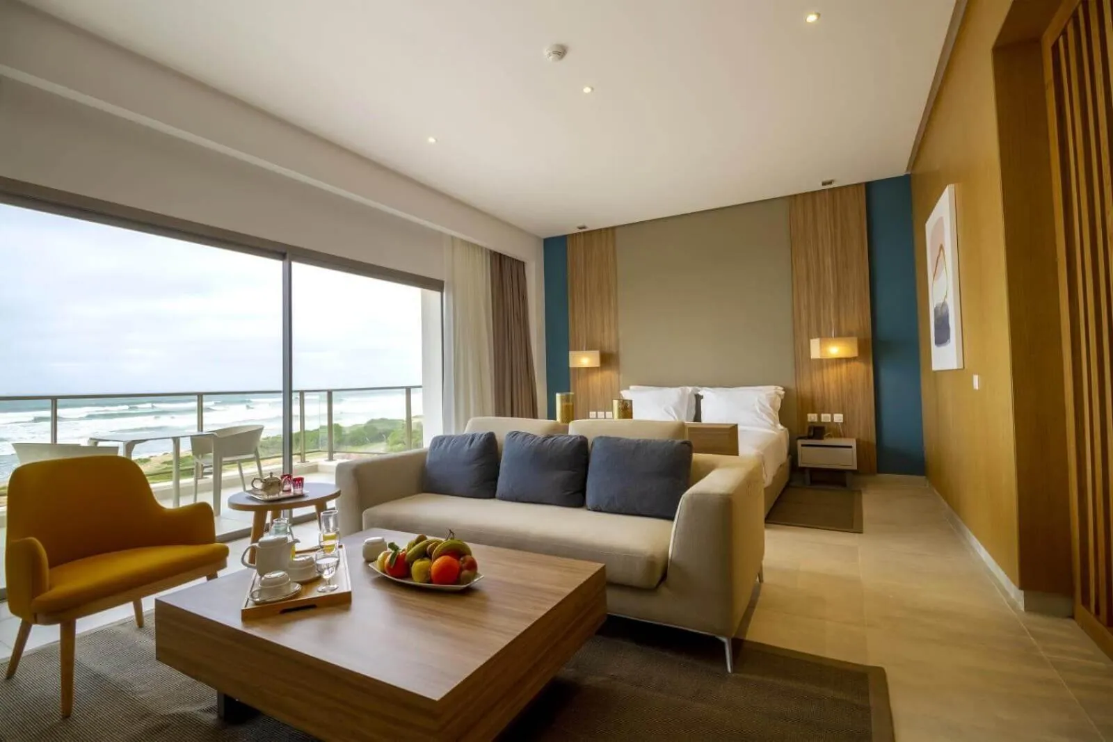 Seating area in Zephyr Mazagan