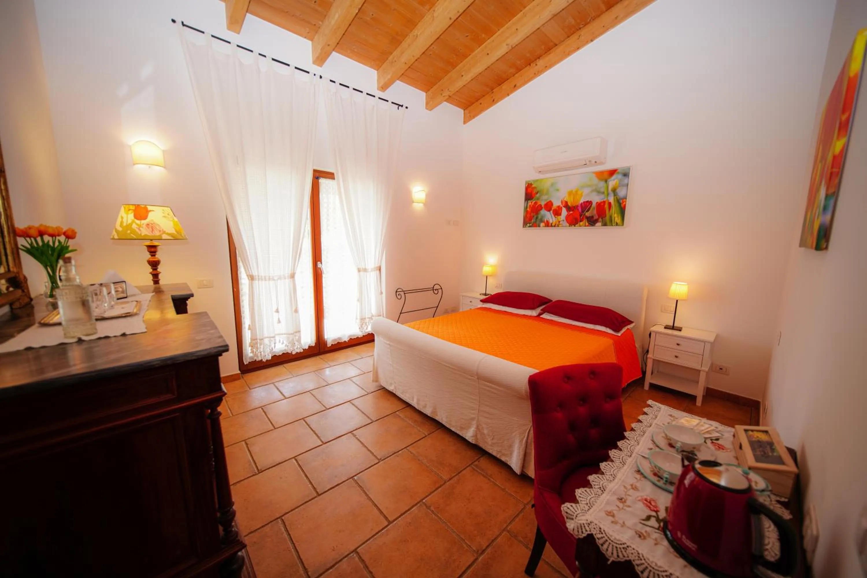 Bedroom, Bed in Fonte Murata B&B