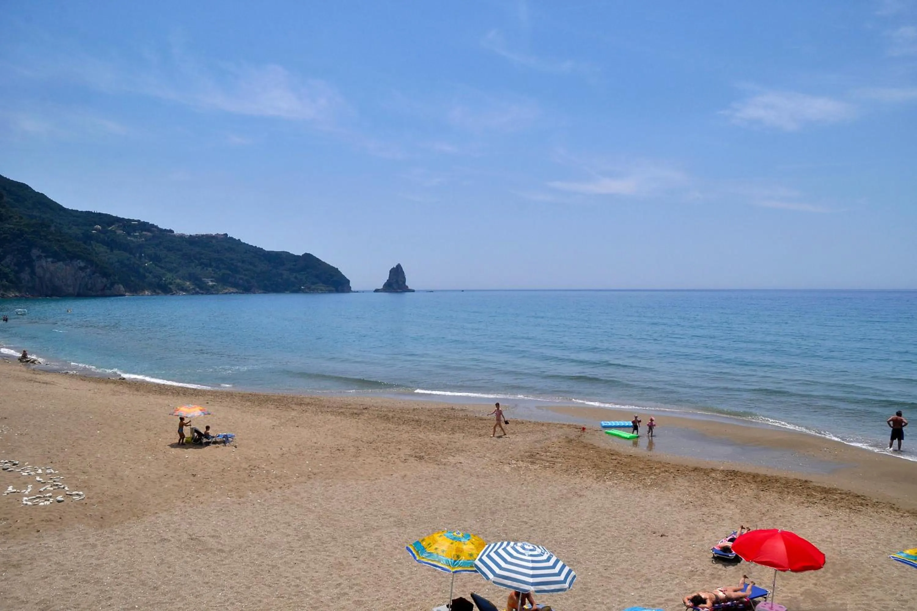 Natural landscape in Studio Apartments Maria with Pool - Agios Gordios Beach