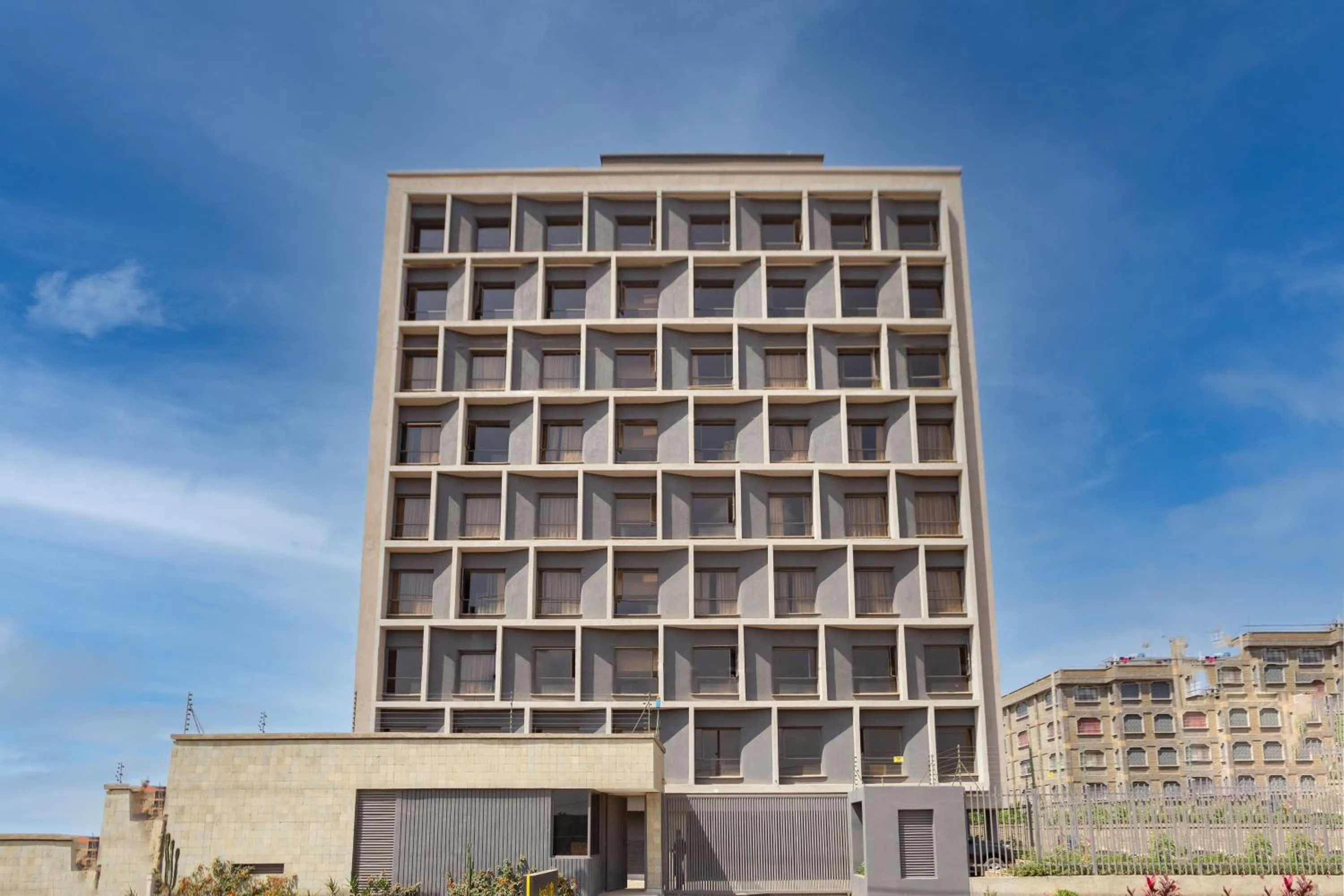 Property building in Kozi Suites Nairobi Airport