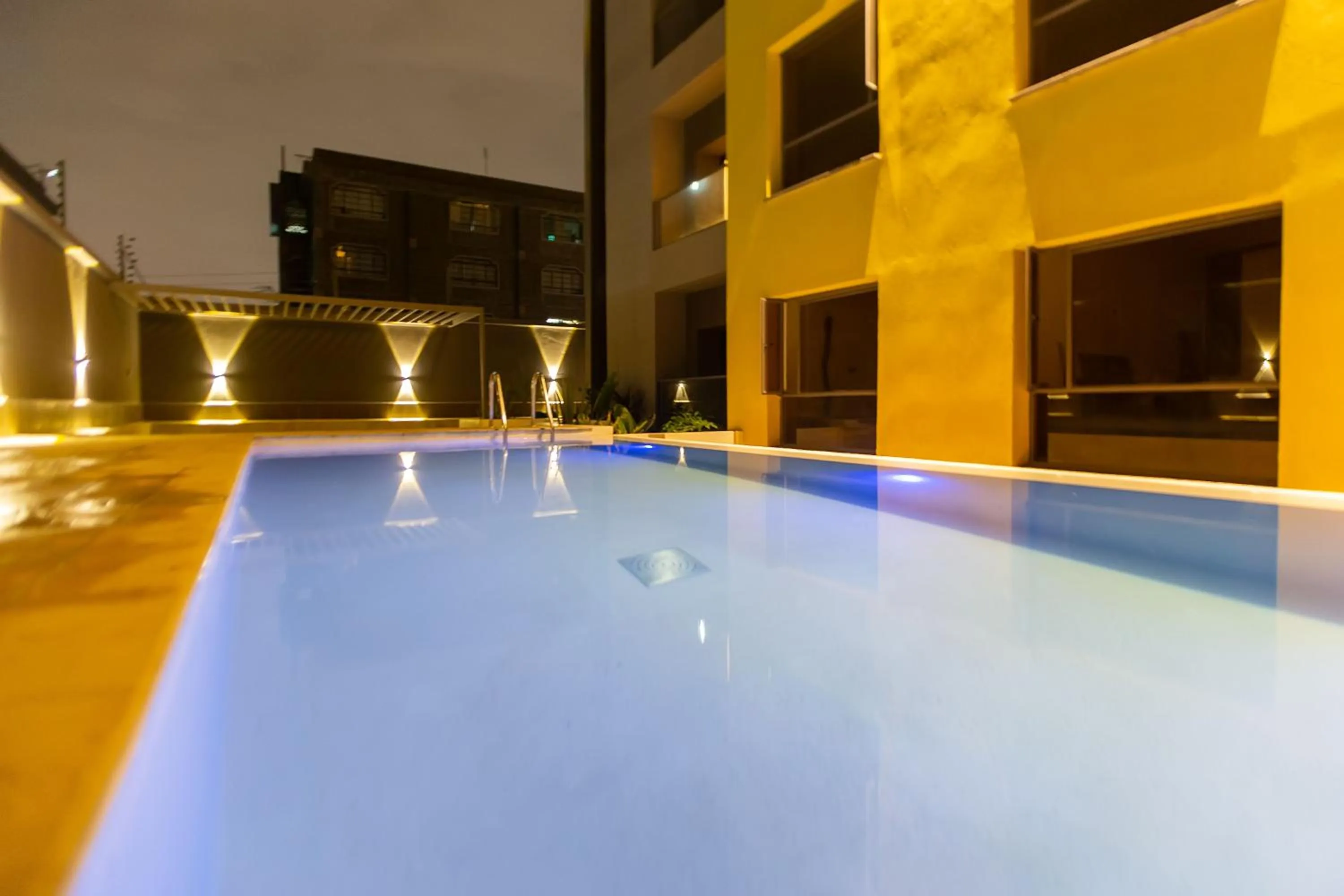 Swimming pool in Kozi Suites Nairobi Airport