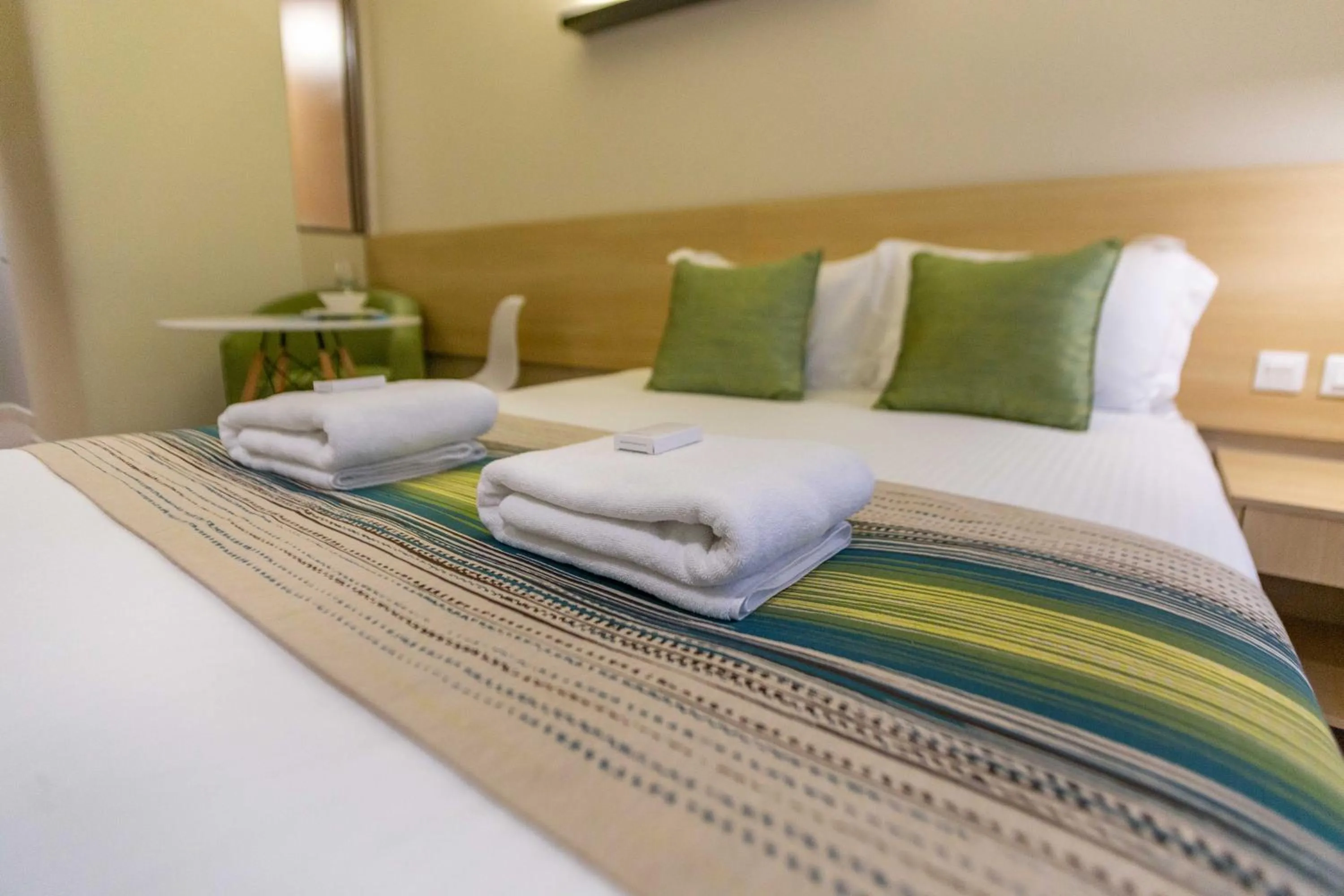 Photo of the whole room, Bed in Kozi Suites Nairobi Airport