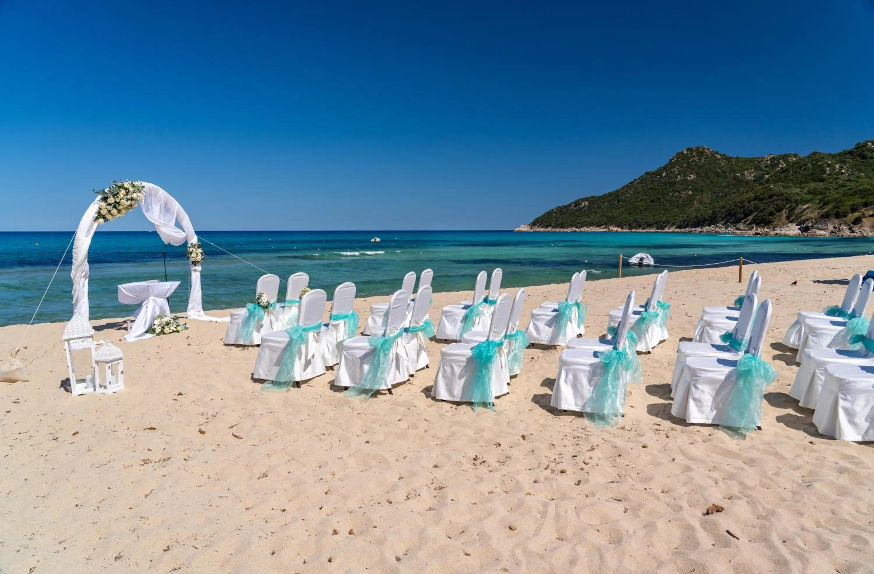 Beach in Cala Sinzias Resort