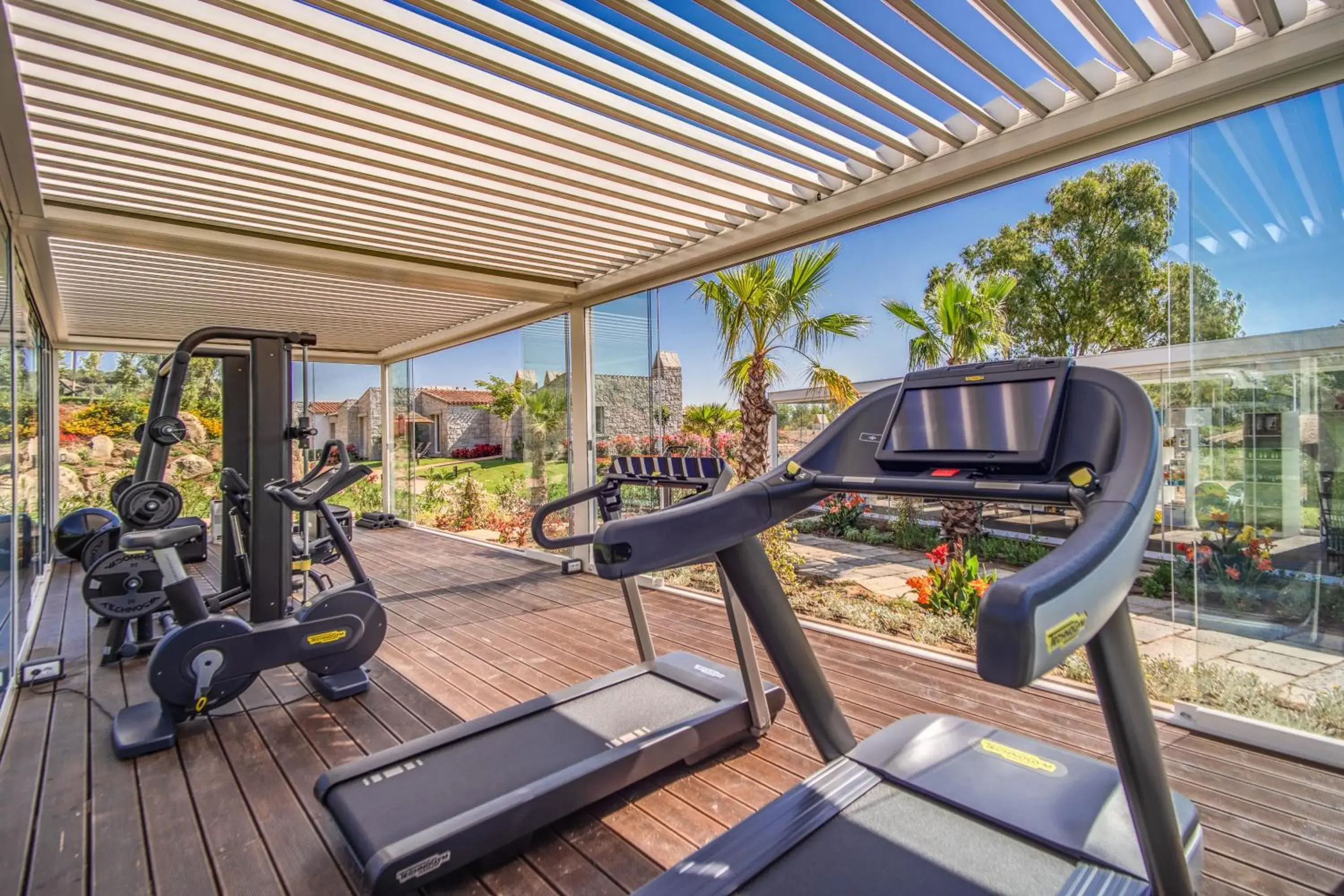 Fitness centre/facilities in Cala Sinzias Resort Fitness centre/facilities in Cala Sinzias Resort