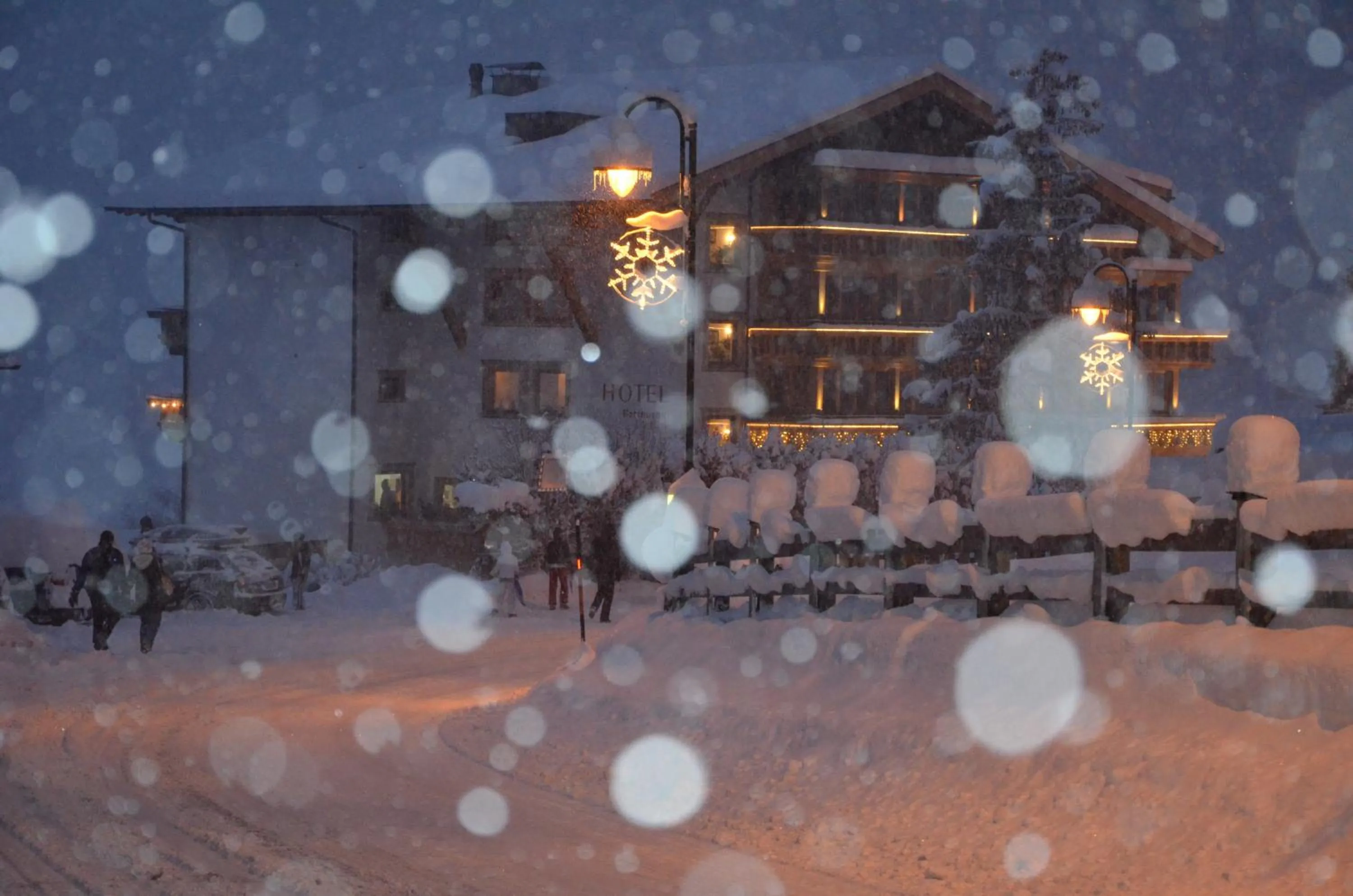 Facade/entrance in Sporthotel Zugspitze