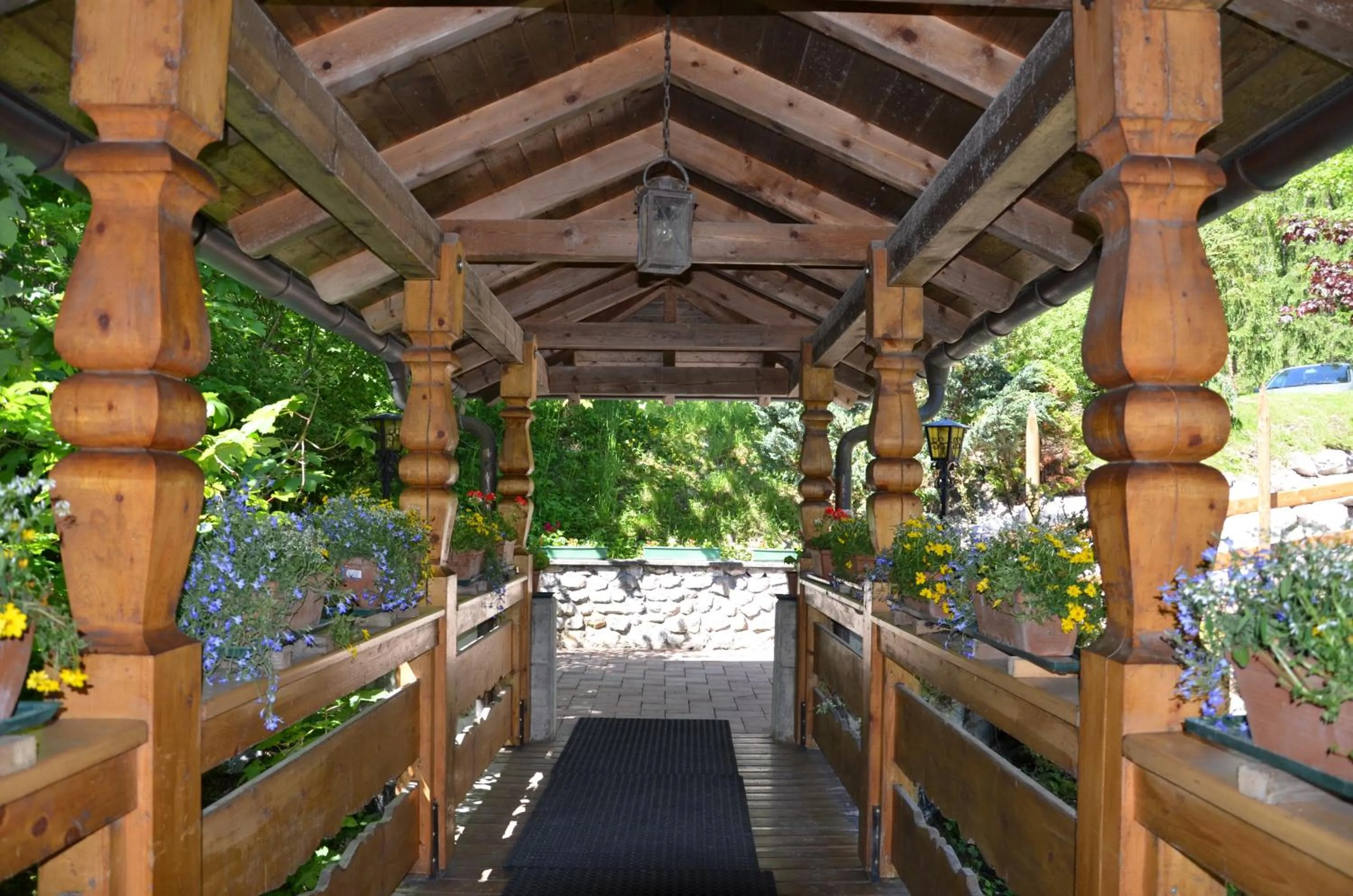 Decorative detail in Sporthotel Zugspitze