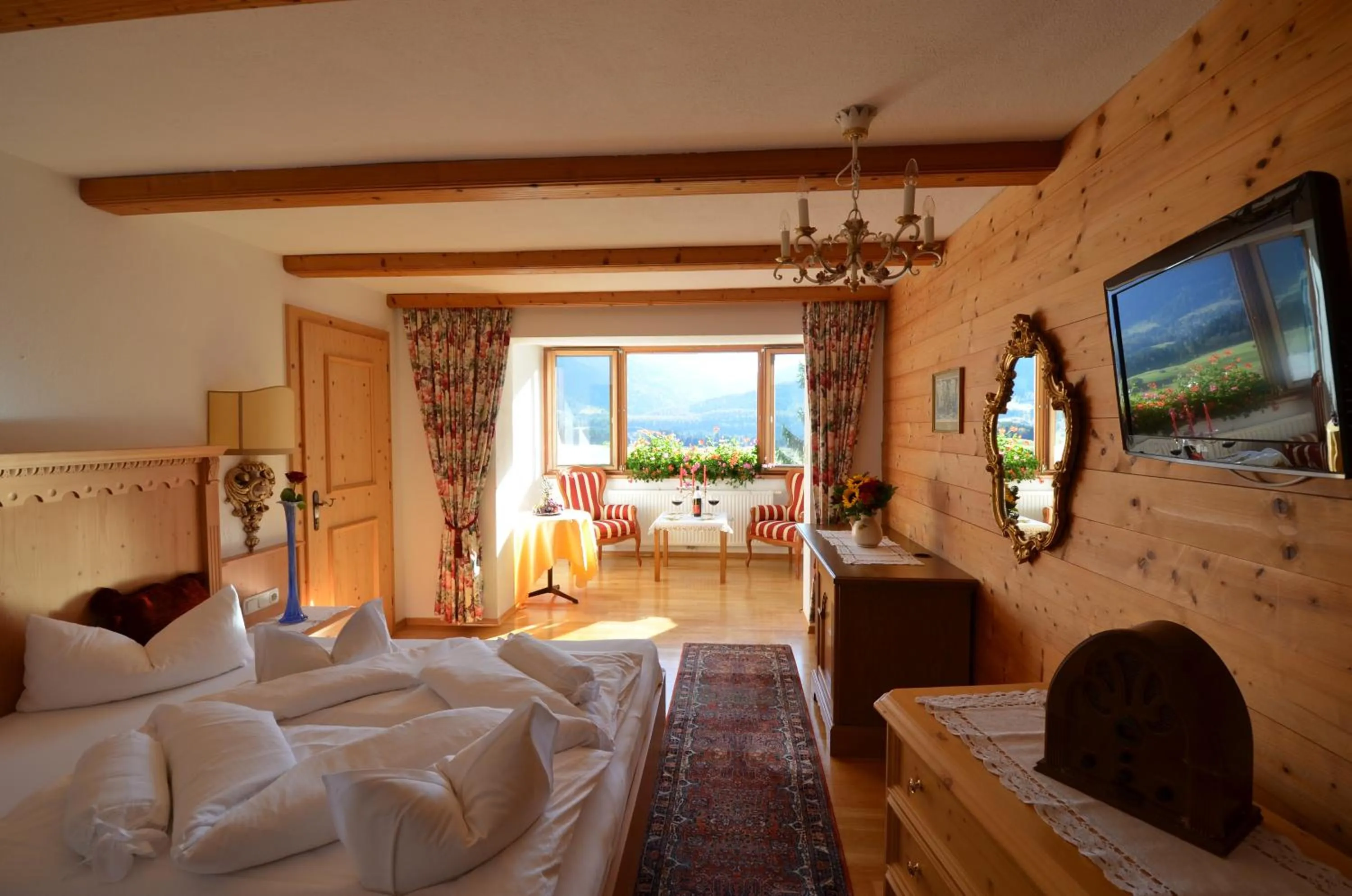 Bedroom, Bed in Sporthotel Zugspitze