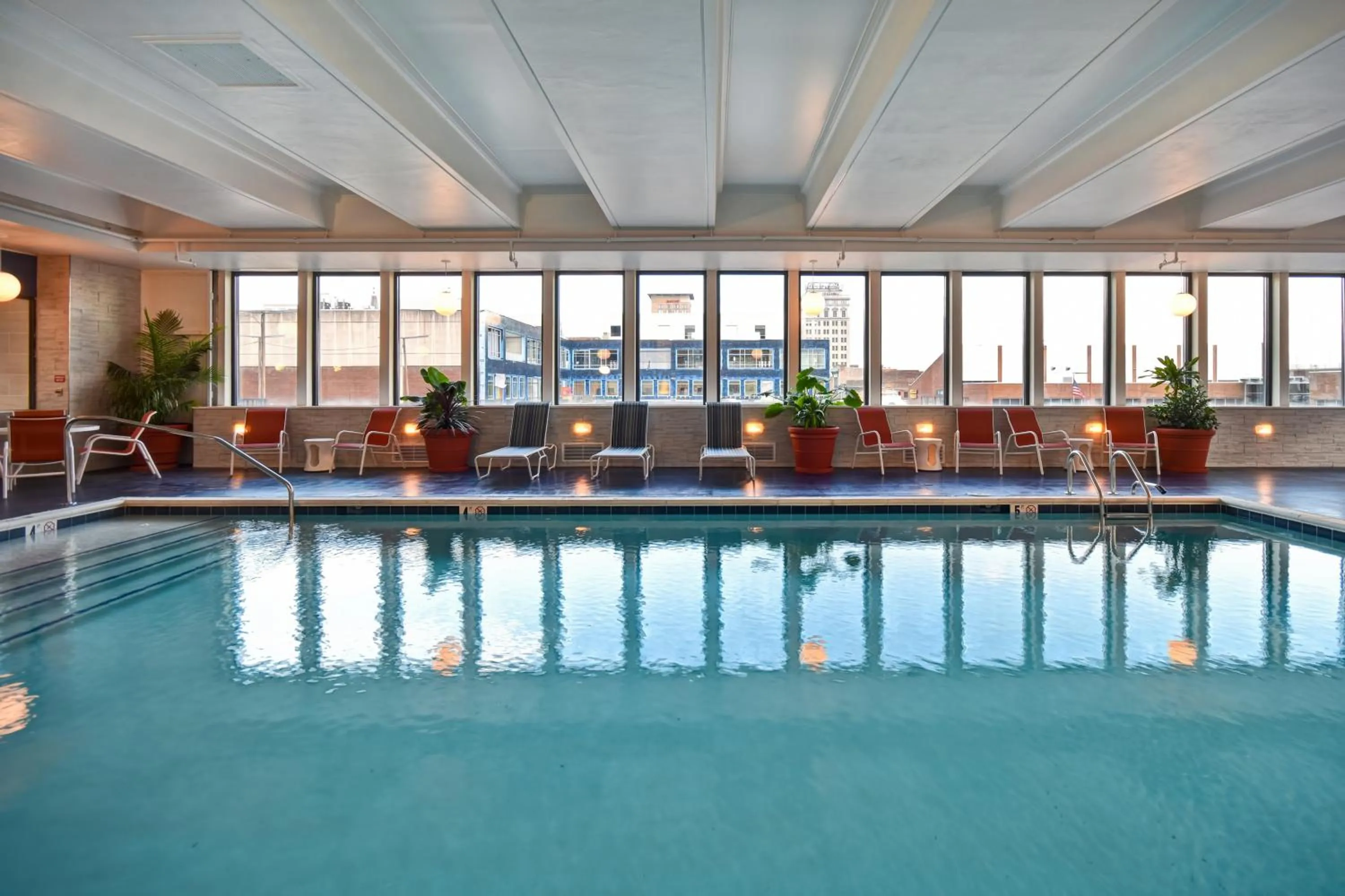 Swimming pool in Holiday Inn Lancaster by IHG