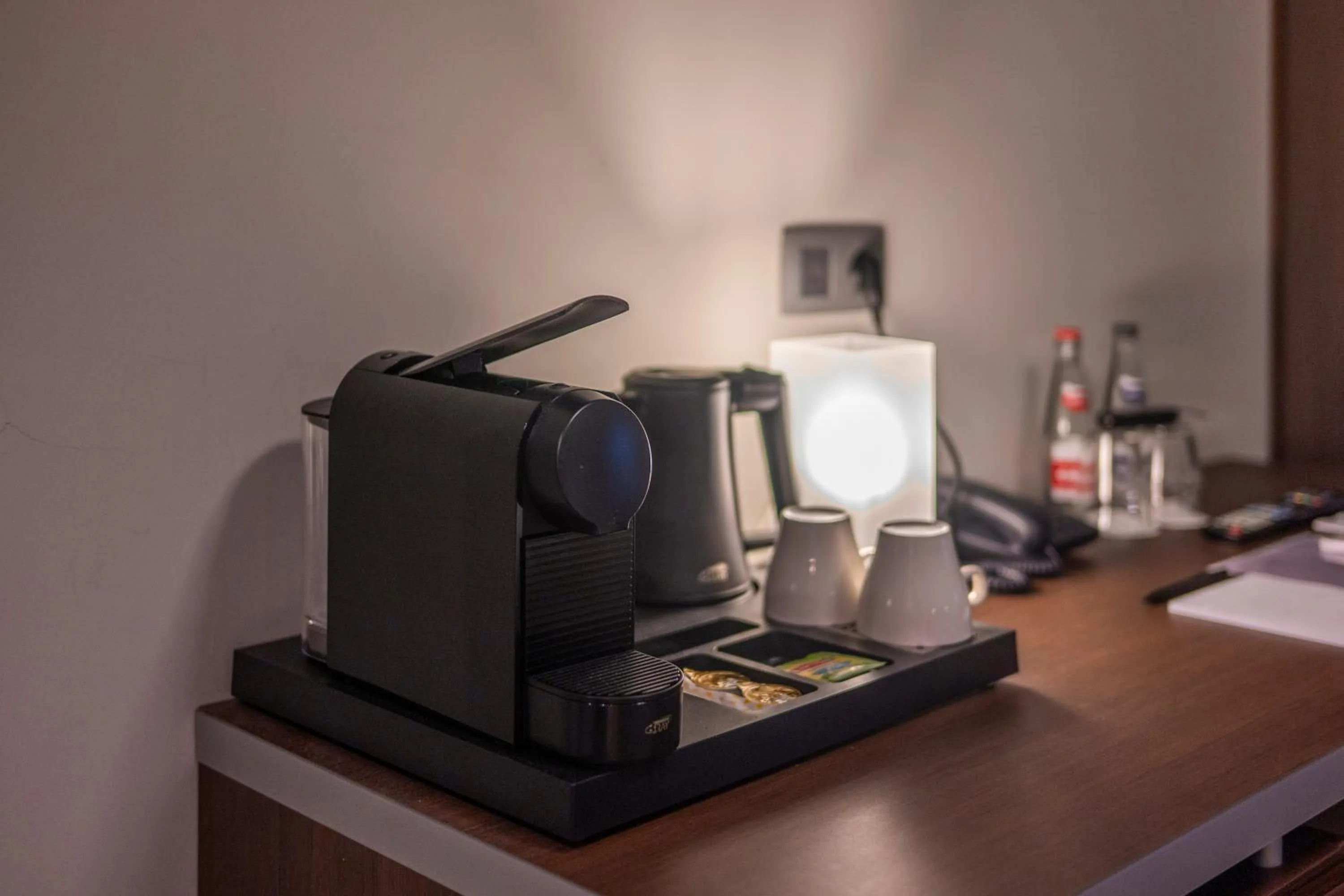 Coffee/tea facilities in Hotel Falko