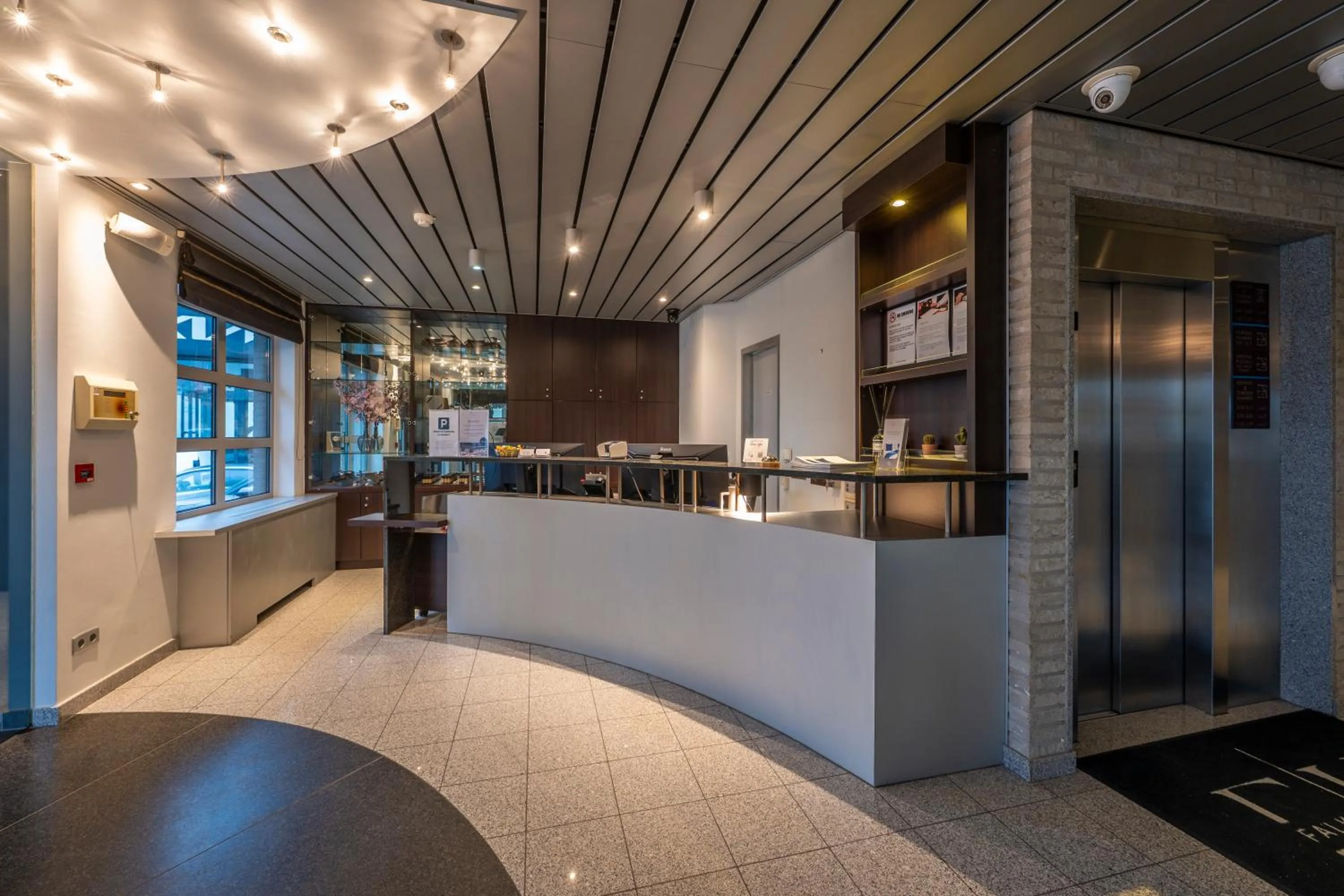 Lobby or reception in Hotel Falko