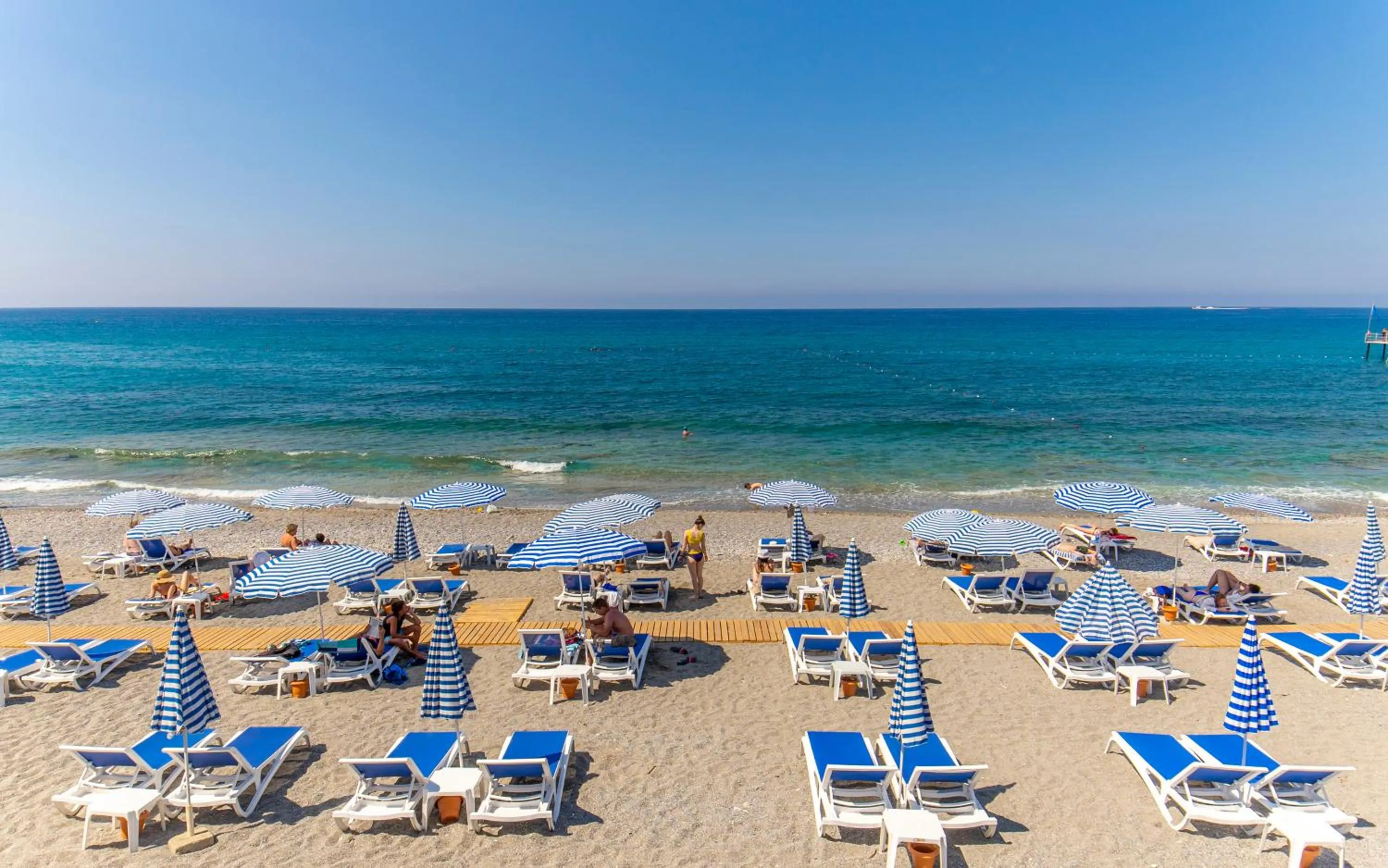 Beach in Relax Beach Hotel