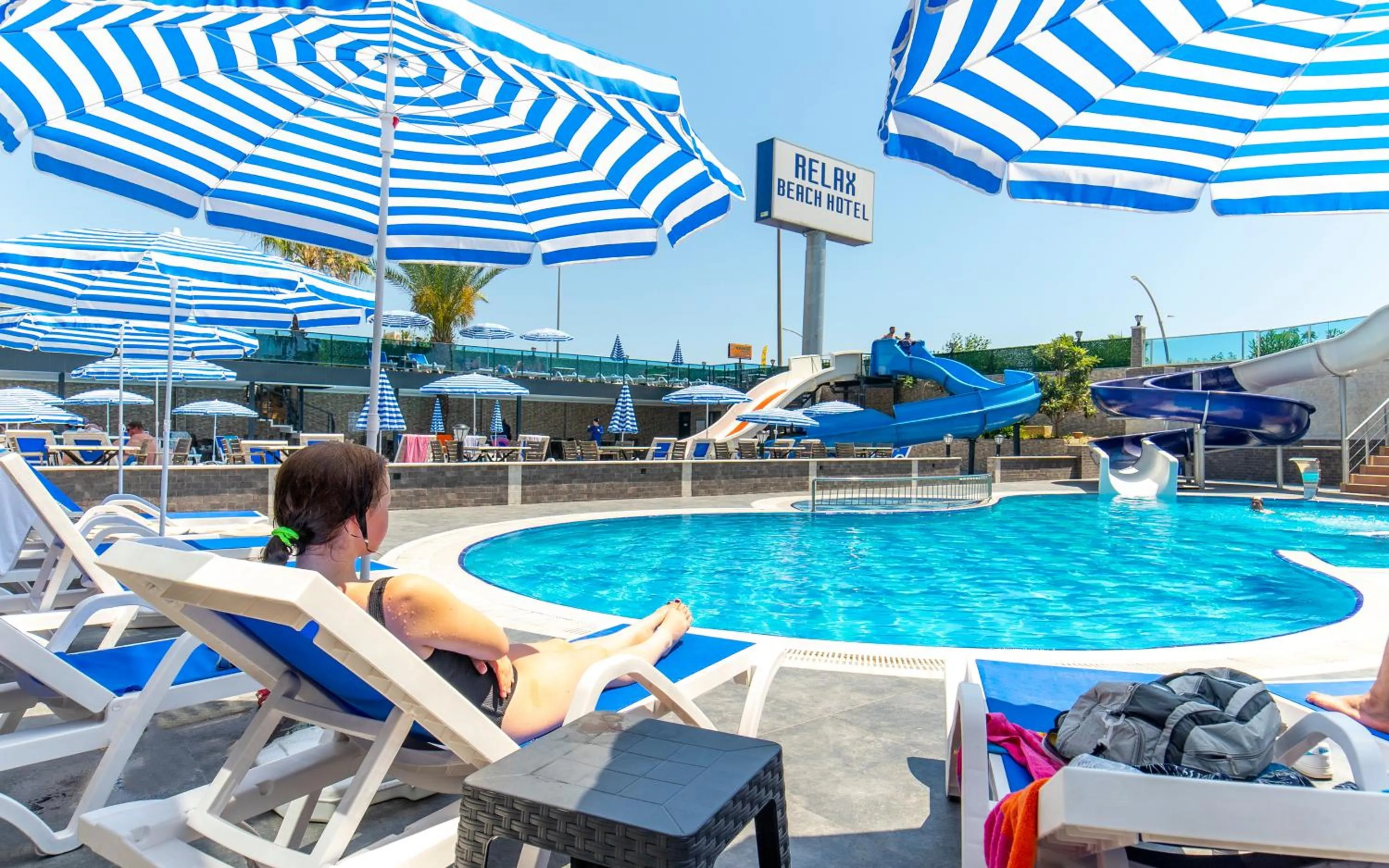 Swimming pool in Relax Beach Hotel