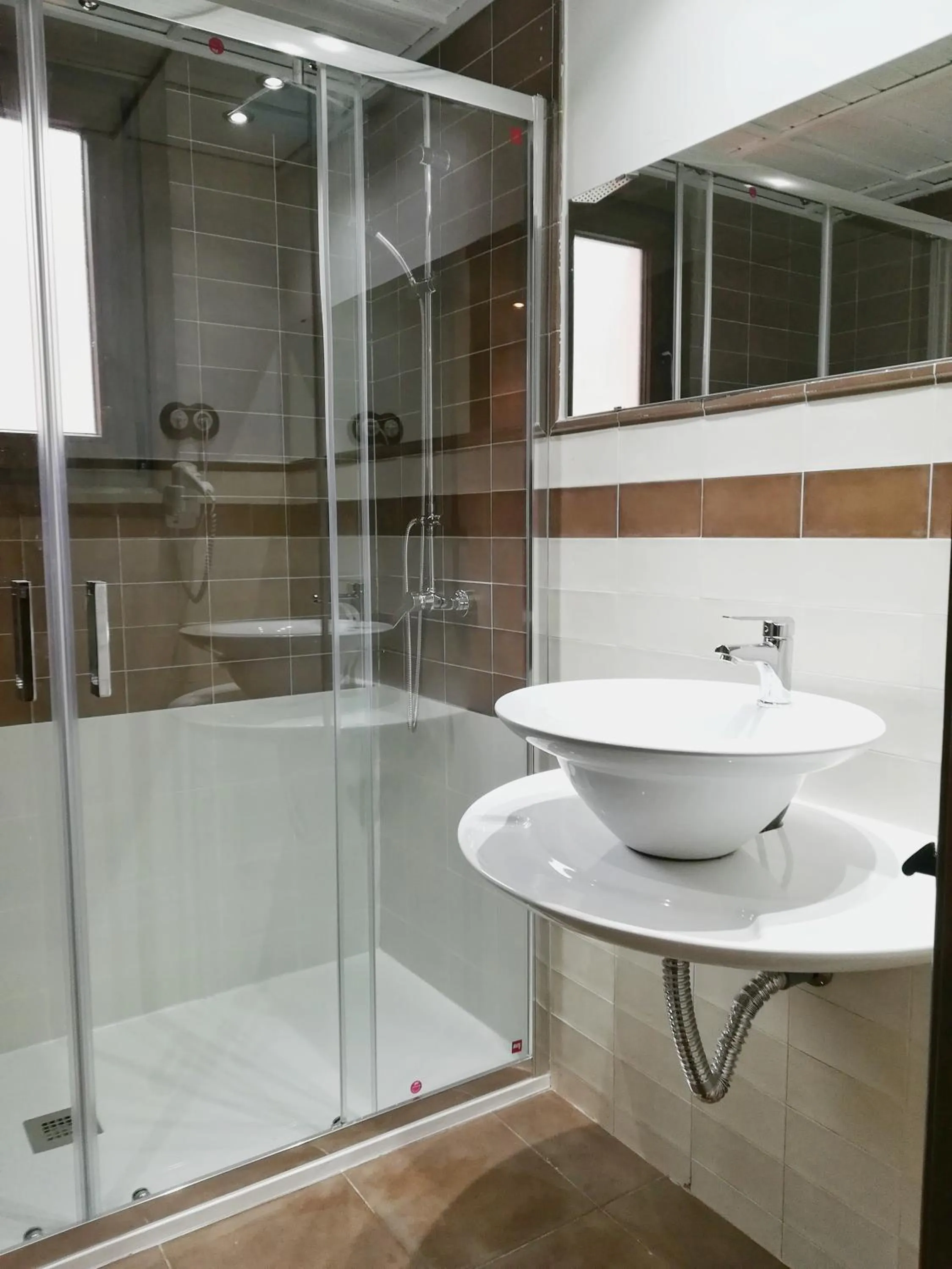 Shower in Hotel Boutique La Casa del Río