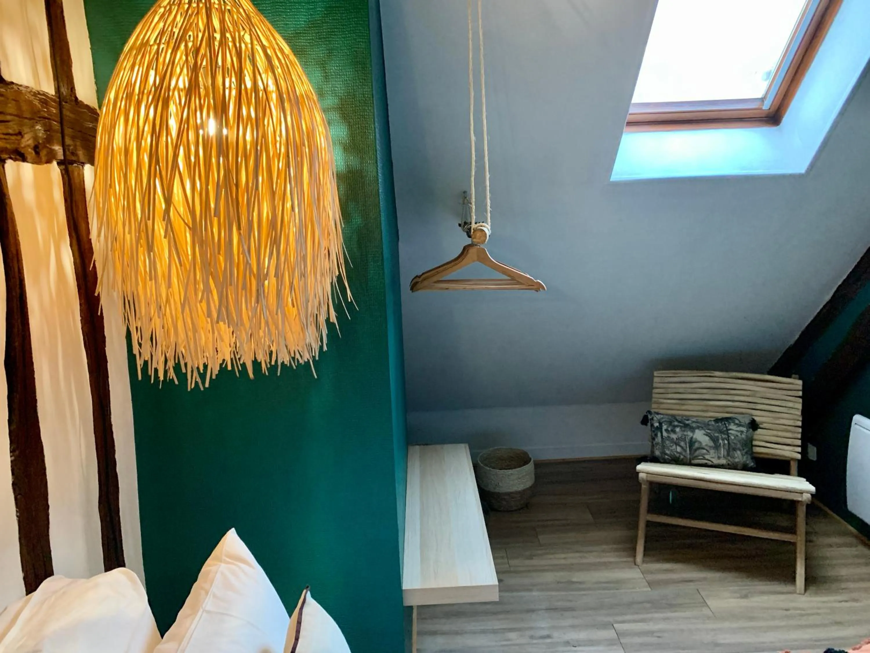 Bed in La maison de Cruso