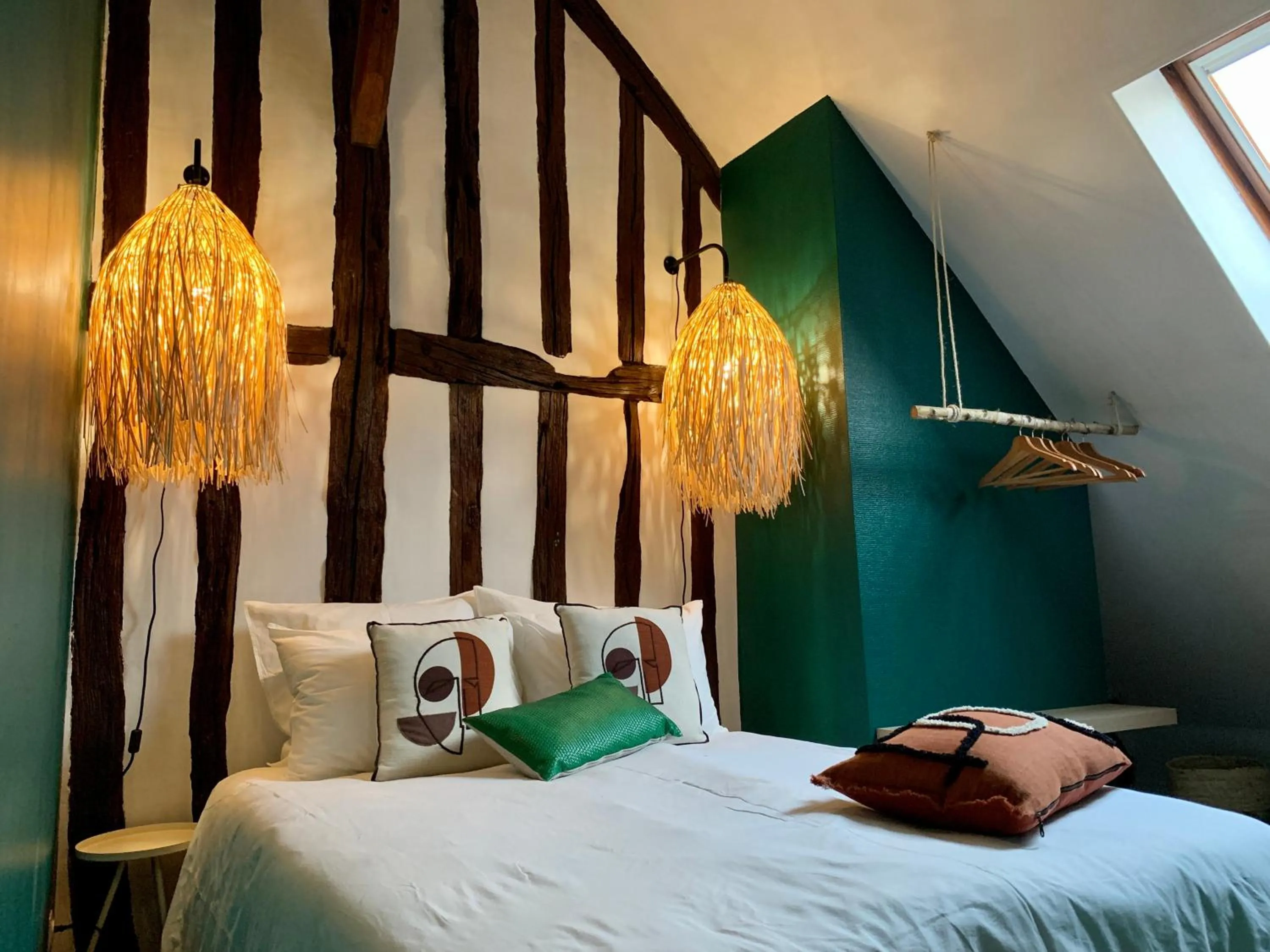 Bed in La maison de Cruso