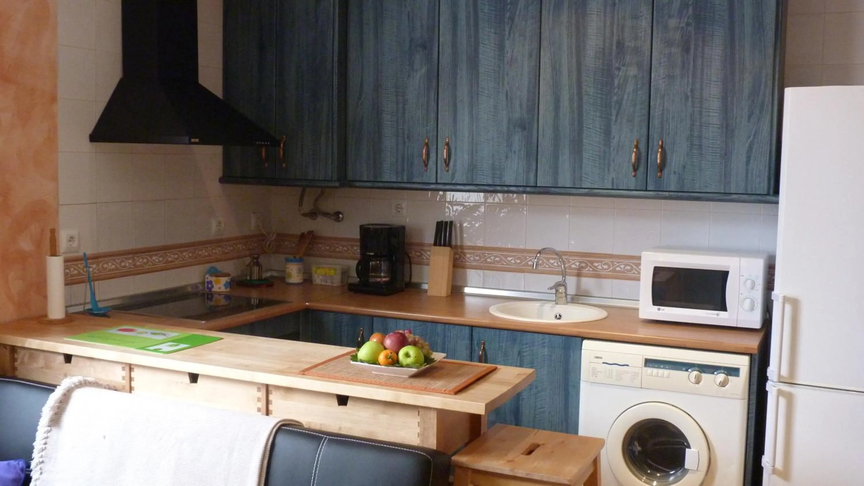 Kitchen or kitchenette in Apartamento La Plazuela