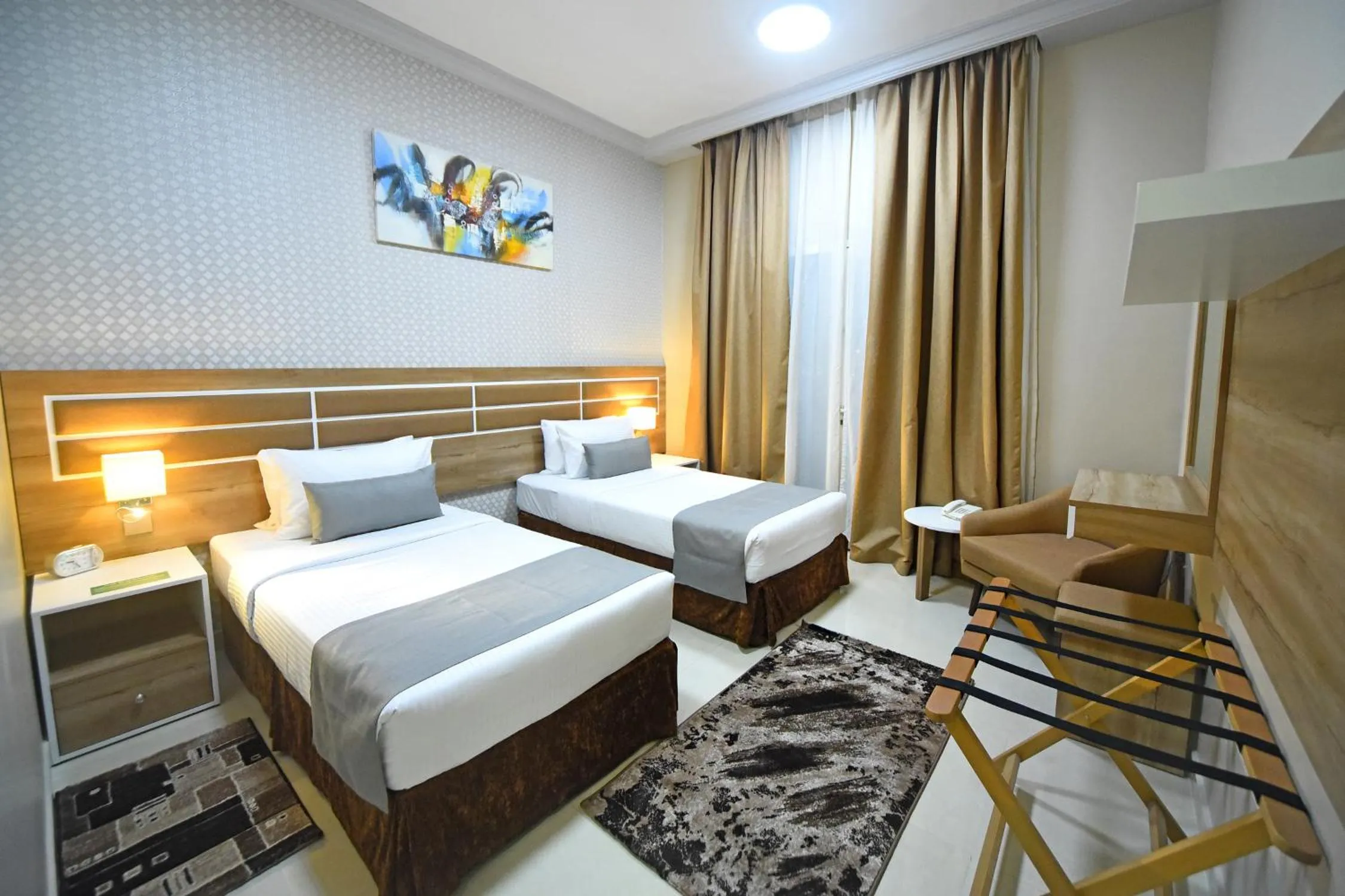 Bedroom, Bed in Emirates Stars Hotel Apartments Dubai