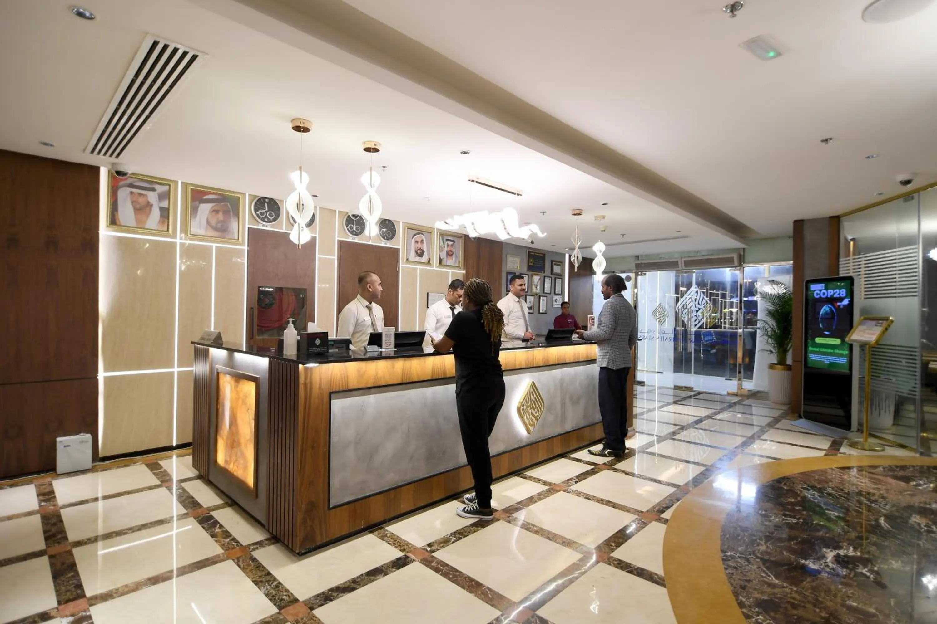 Lobby or reception in Emirates Stars Hotel Apartments Dubai