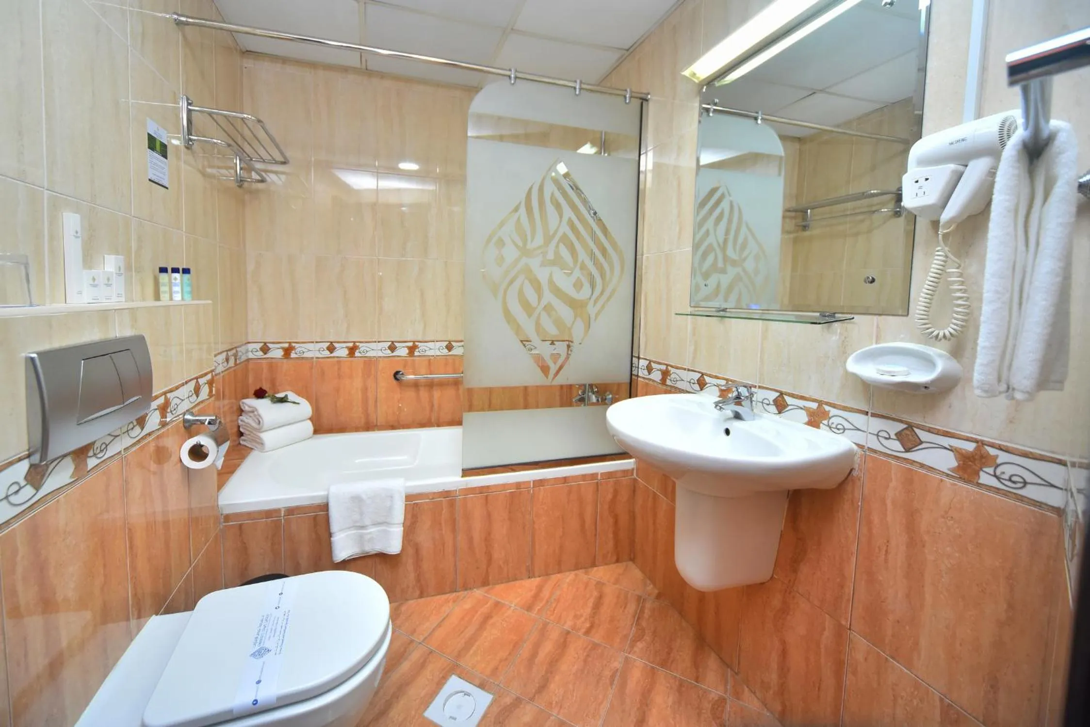 Bathroom in Emirates Stars Hotel Apartments Dubai