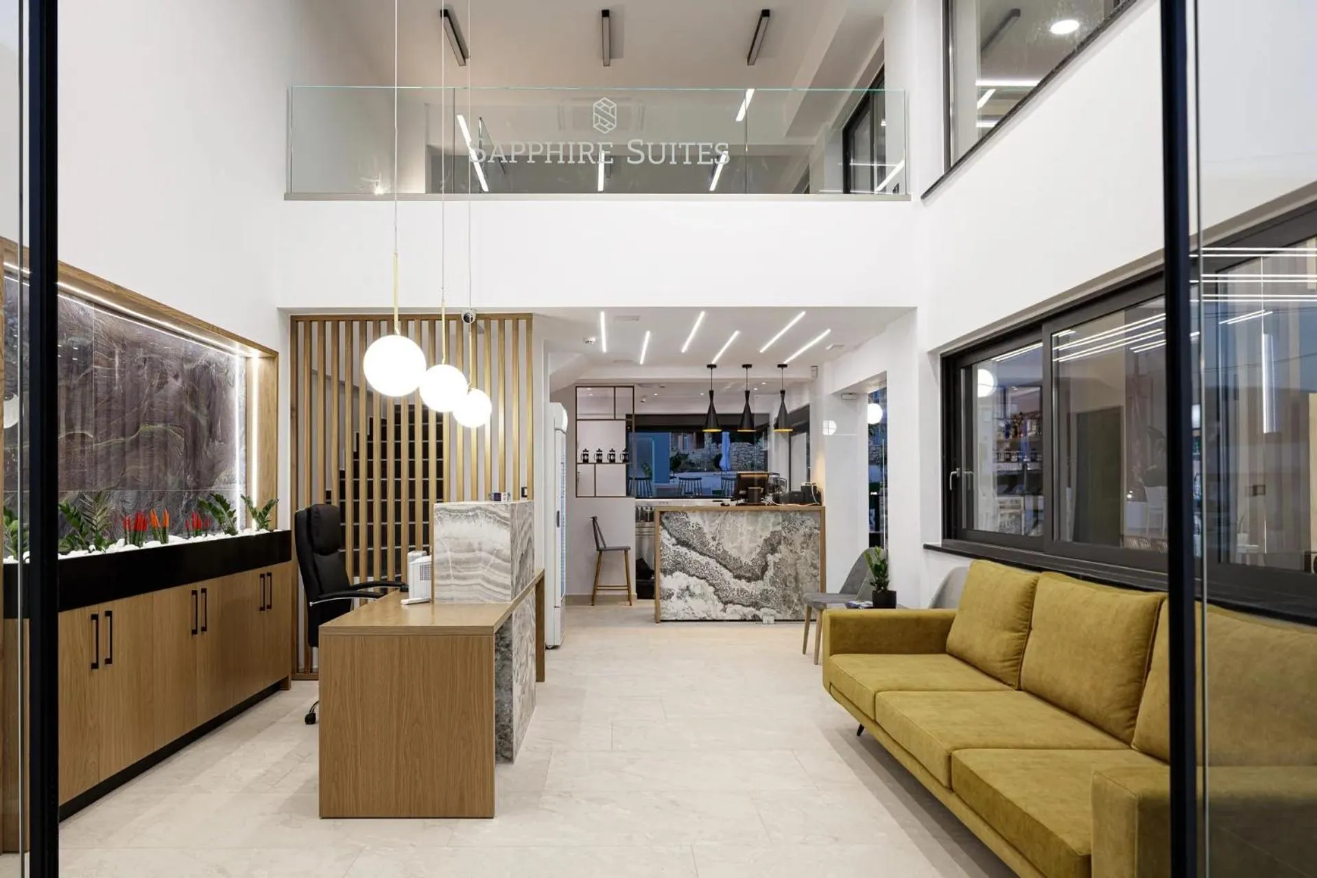 Lobby or reception in Sapphire Blue Suites