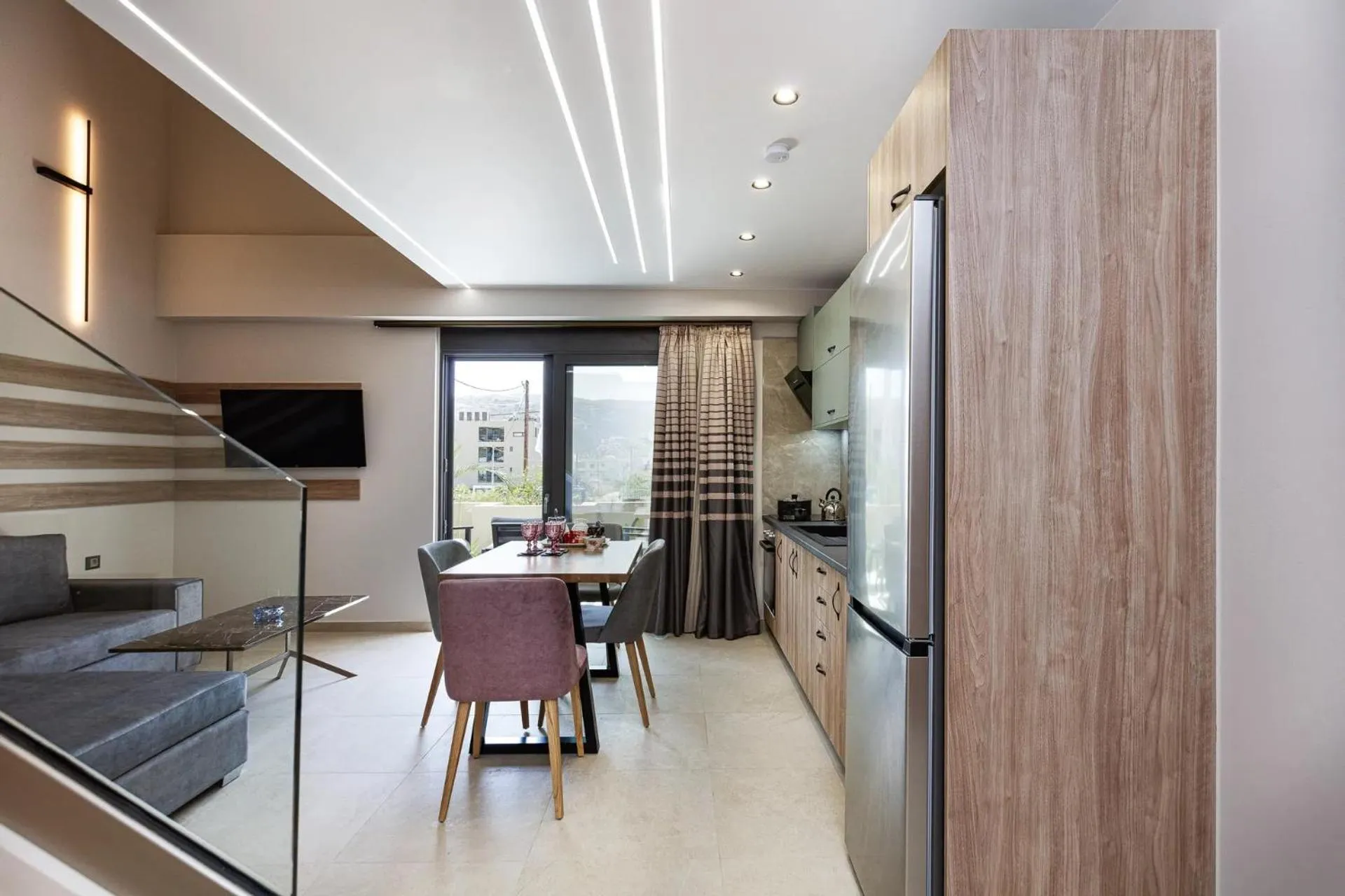 kitchen in Sapphire Blue Suites