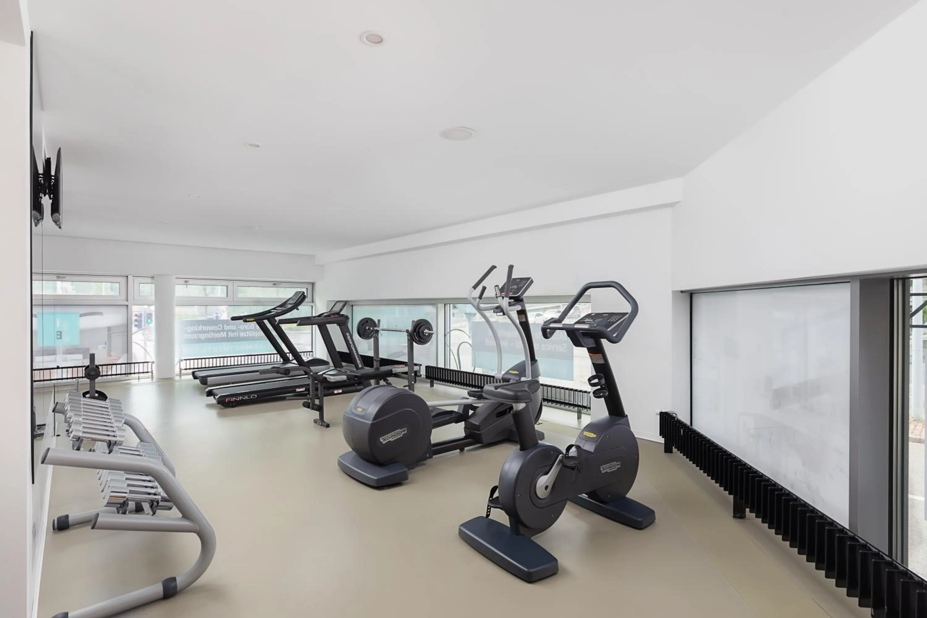 Fitness centre/facilities in VISIONAPARTMENTS Basel - contactless check-in