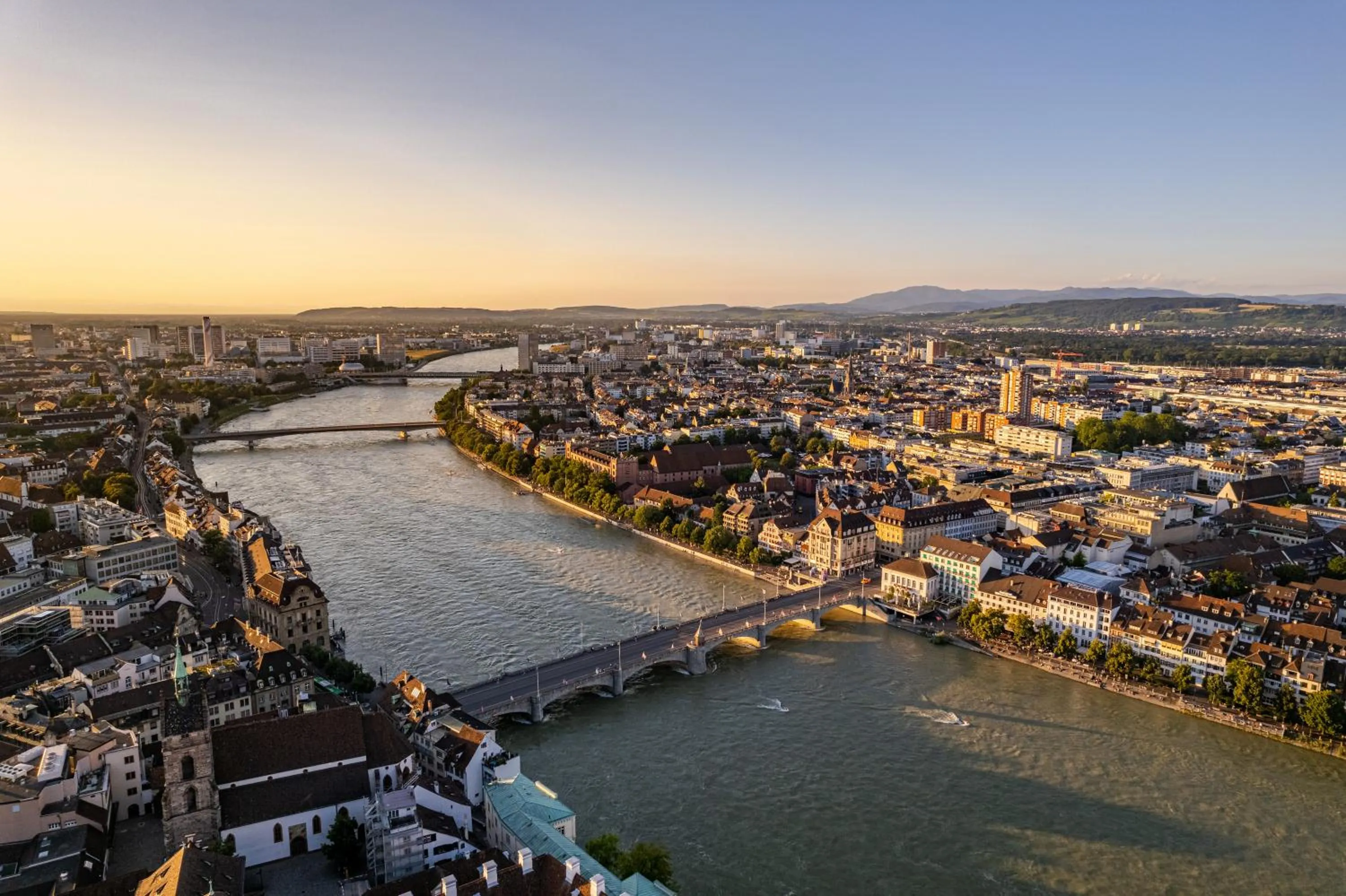 City view in VISIONAPARTMENTS Basel - contactless check-in