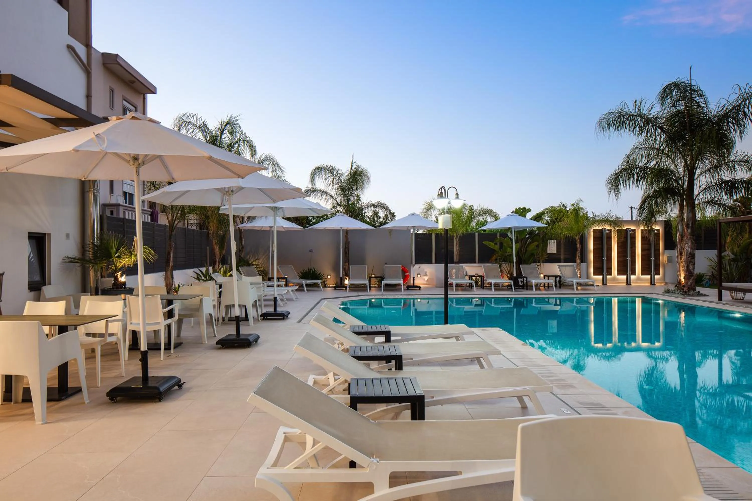 Swimming pool in Sapphire Horizon Suites