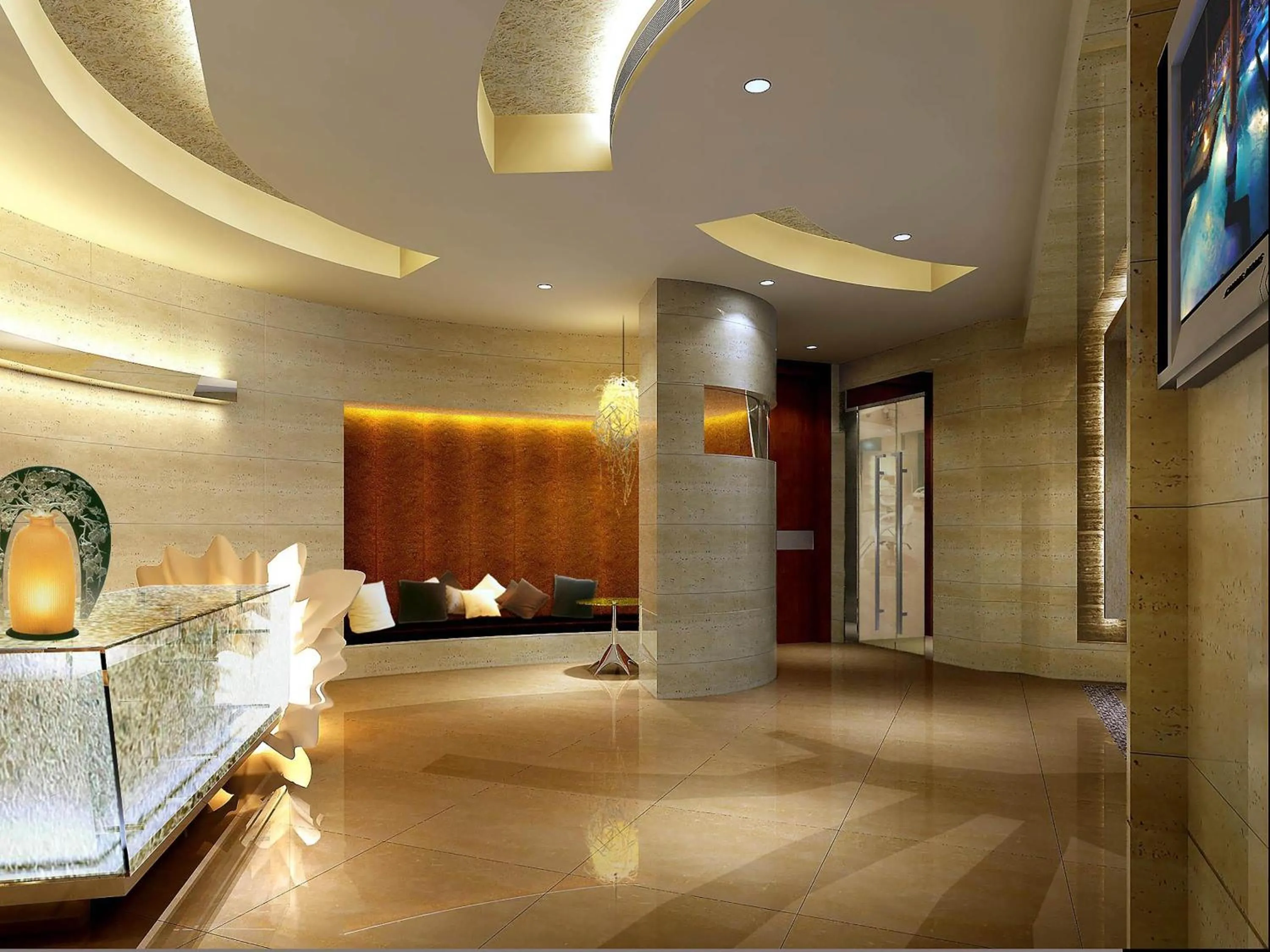 Spa and wellness centre/facilities, Bed in Swissôtel Grand Shanghai - Stroll down West Nanjing Road and soak in downtown Shanghai vibrancy
