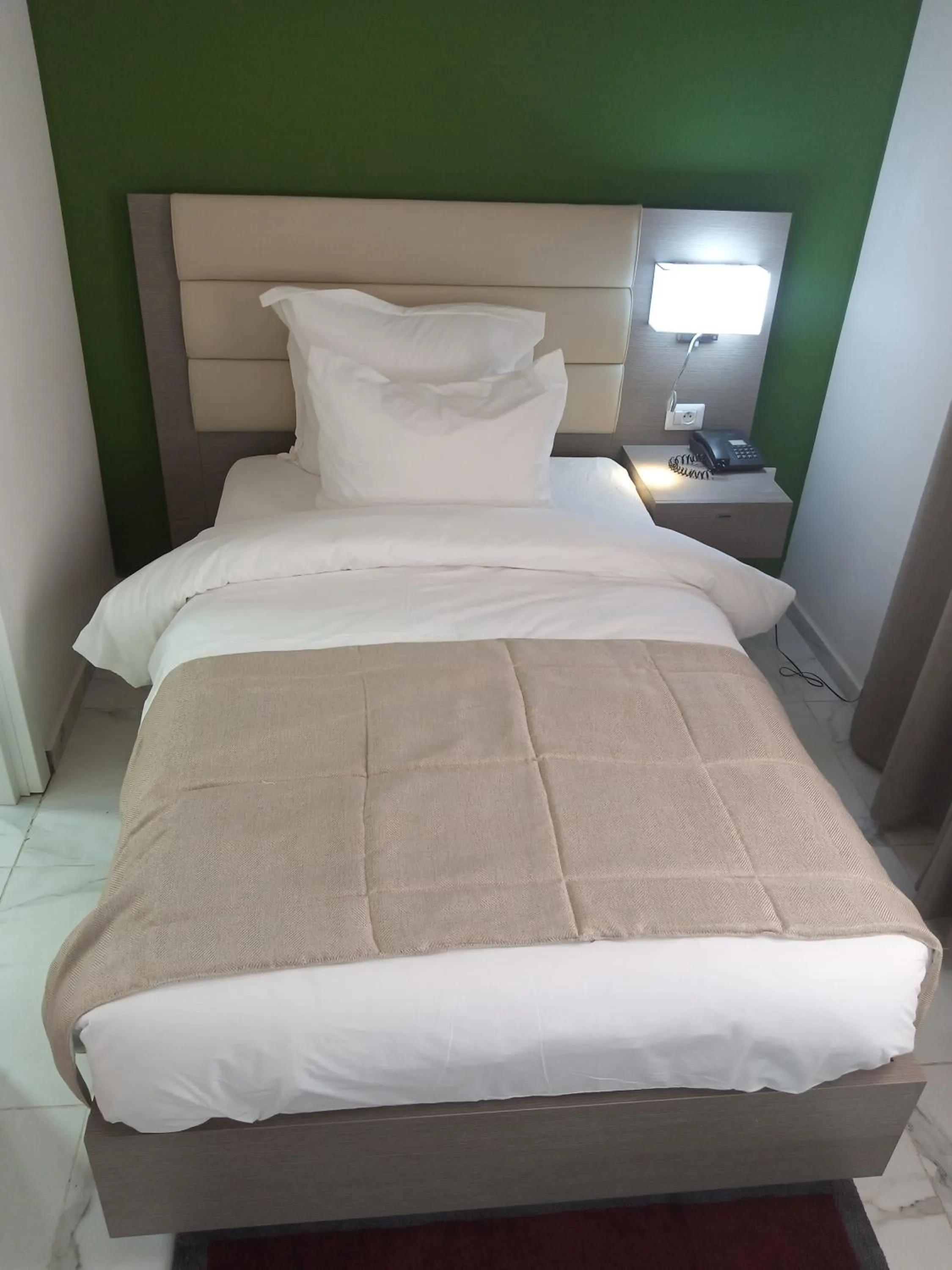 View (from property/room), Bed in MERINA HOTEL