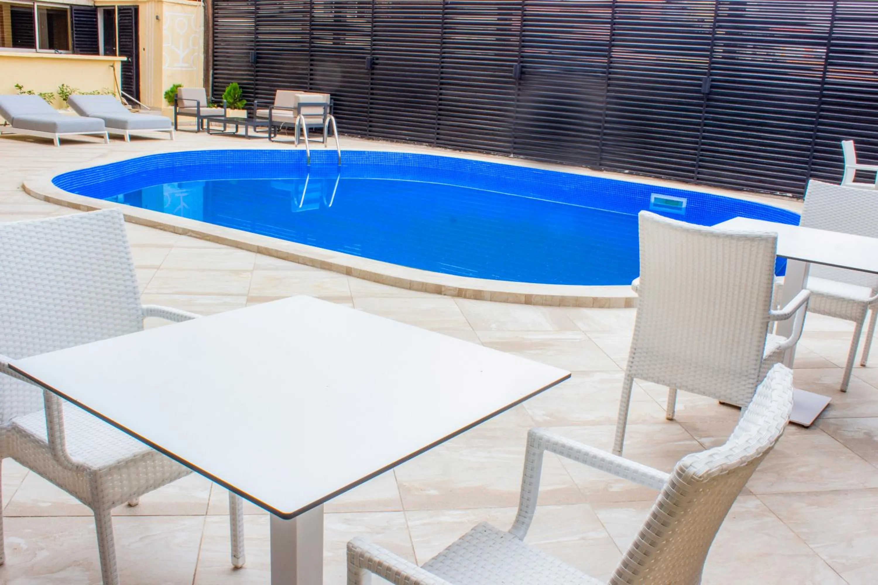 Pool view in MERINA HOTEL