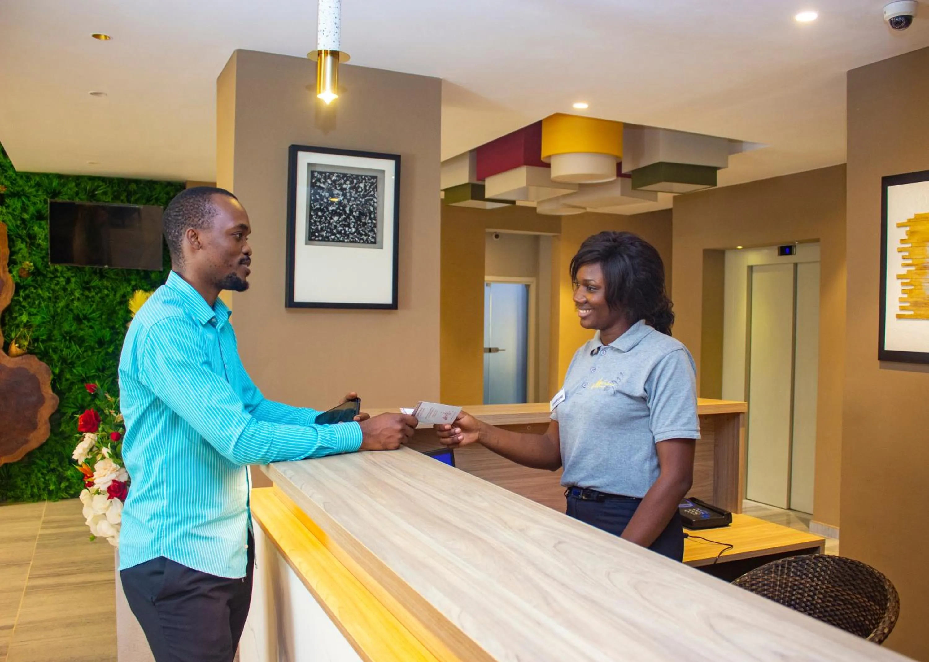 Staff in MERINA HOTEL