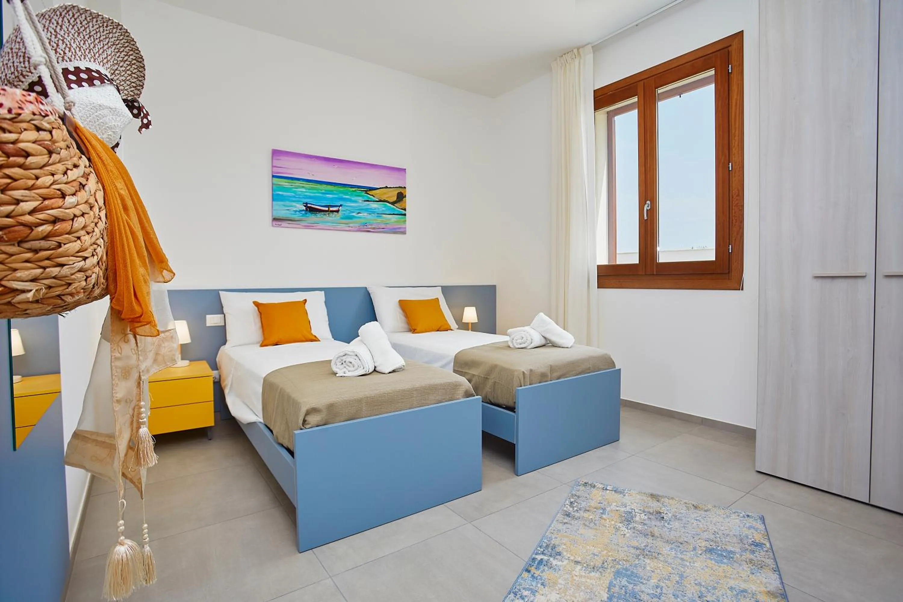 Bed in Villa Etesiae