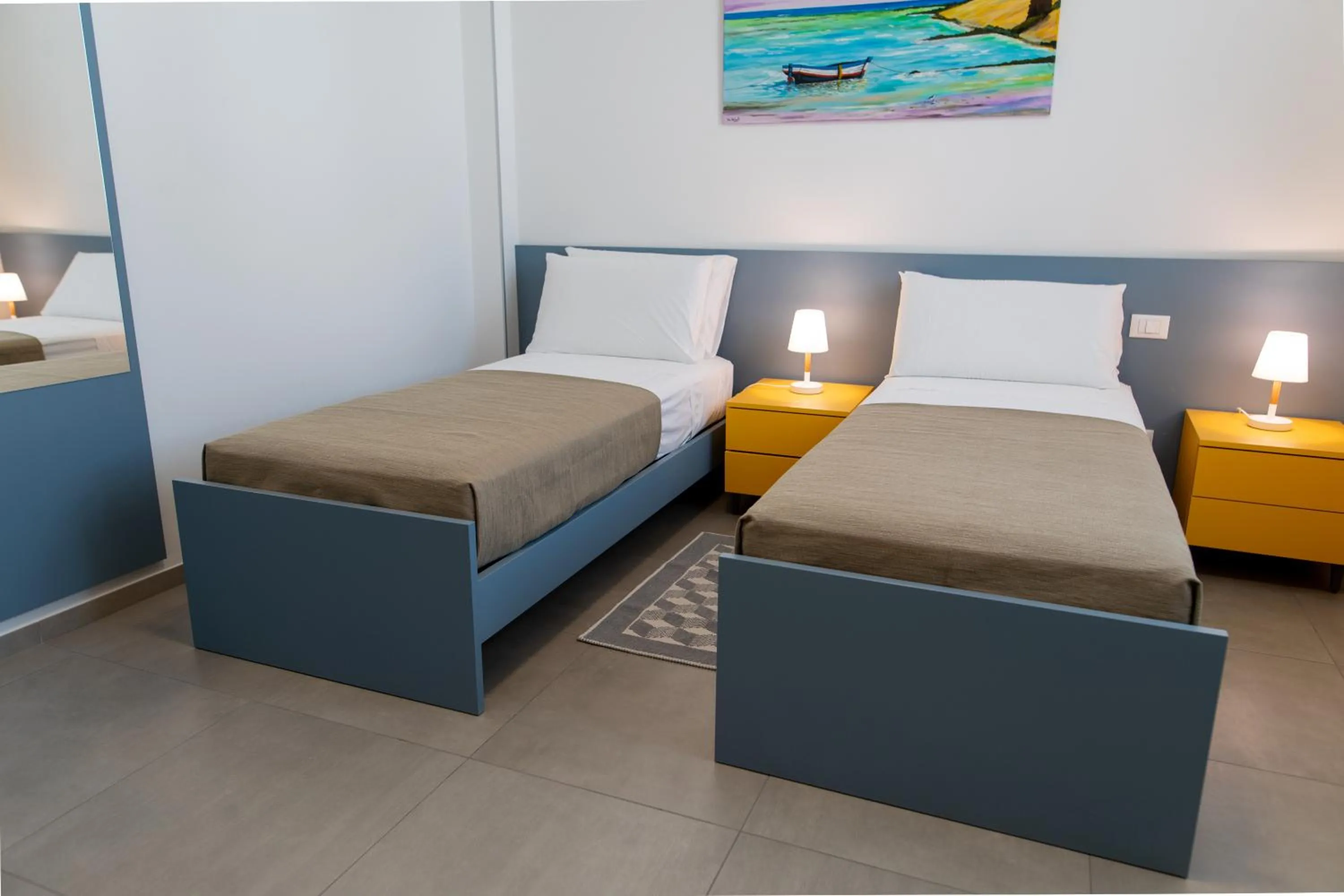 Bed in Villa Etesiae