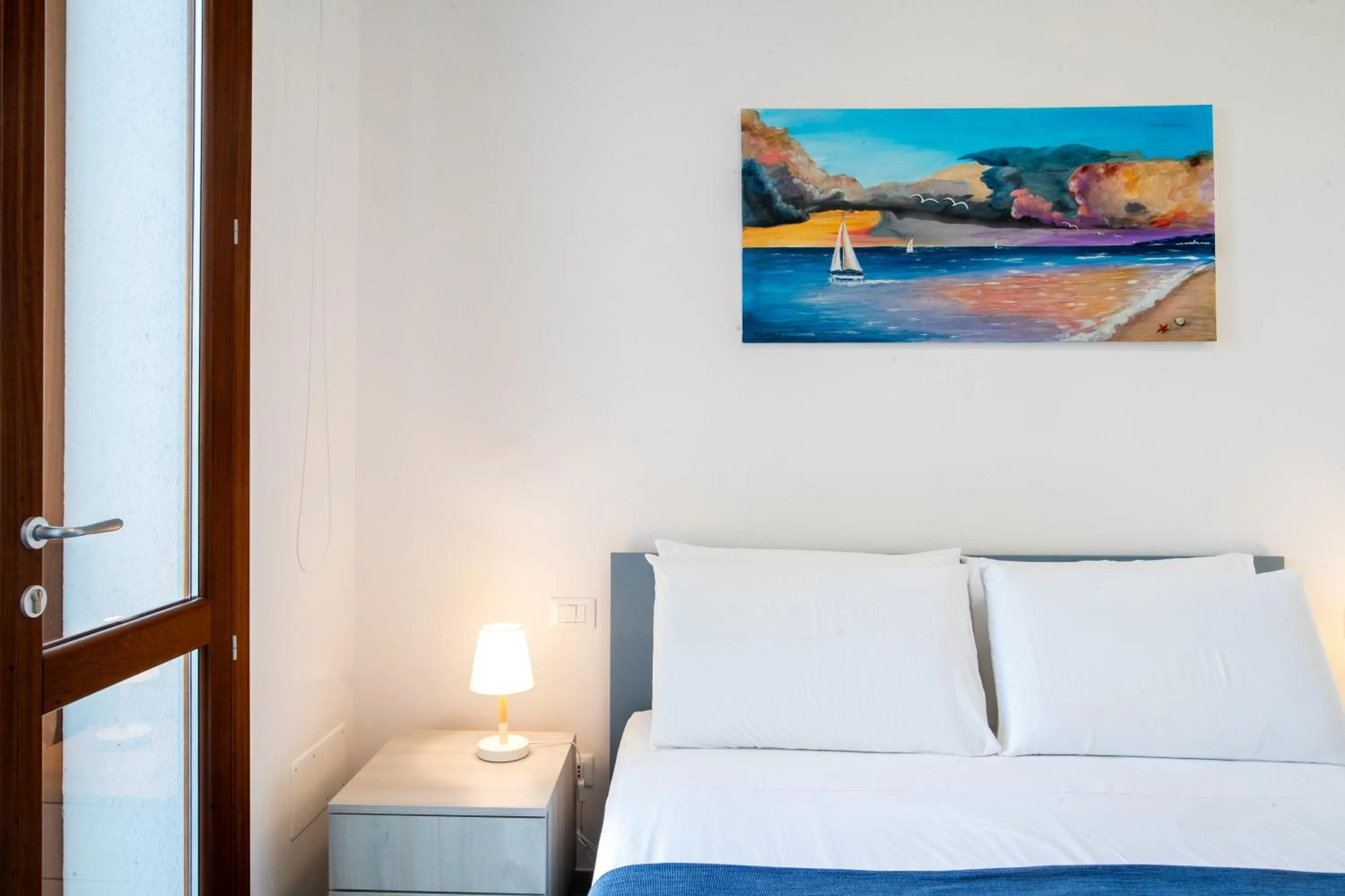Bed in Villa Etesiae