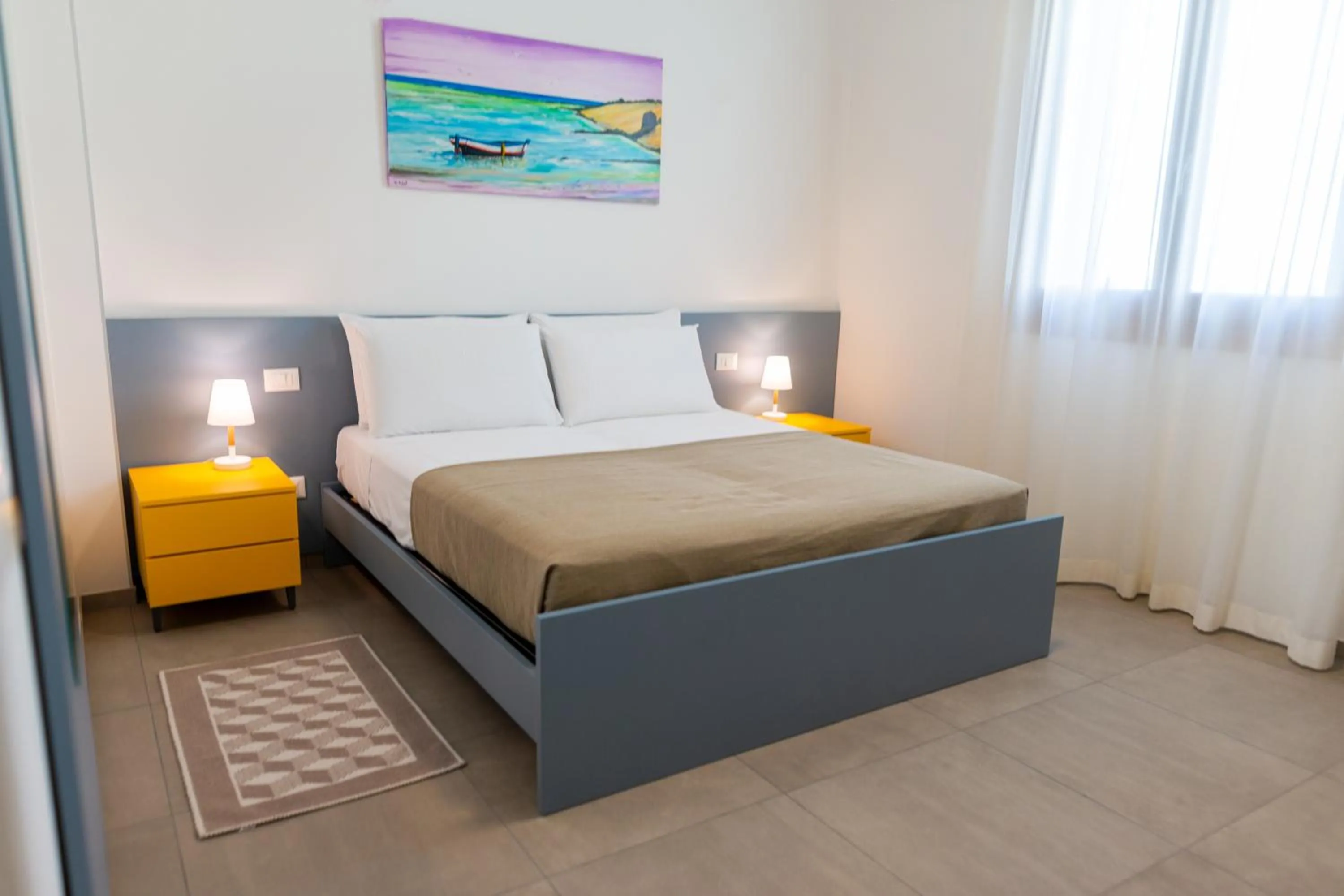Bed in Villa Etesiae