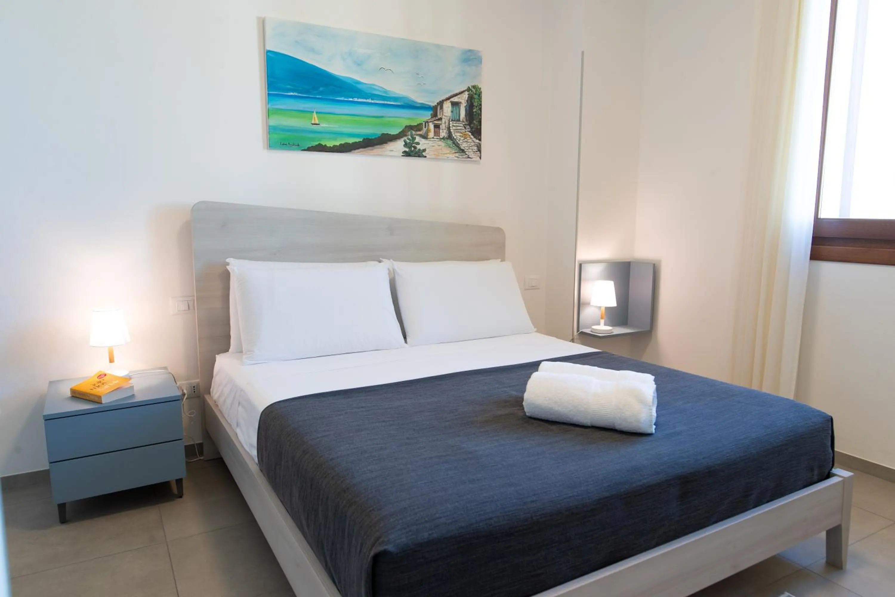 Bed in Villa Etesiae