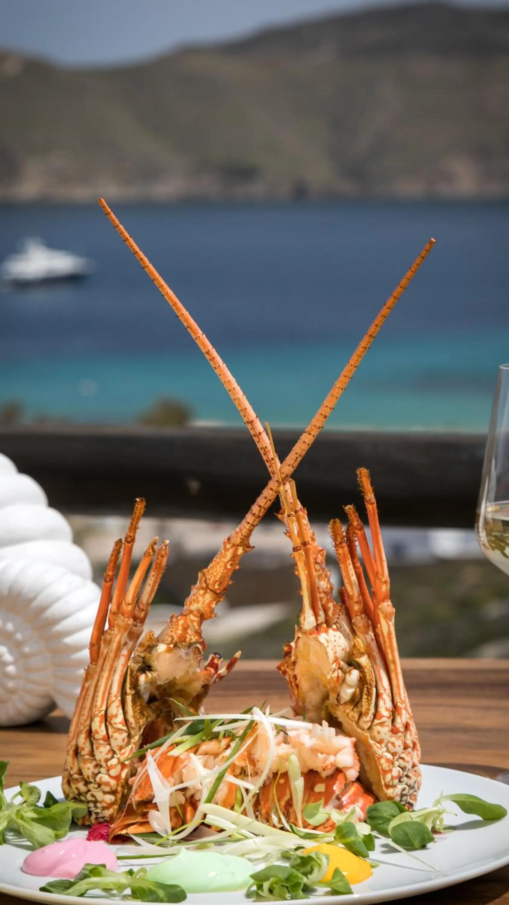 Meals in Mykonos Panormos Villas