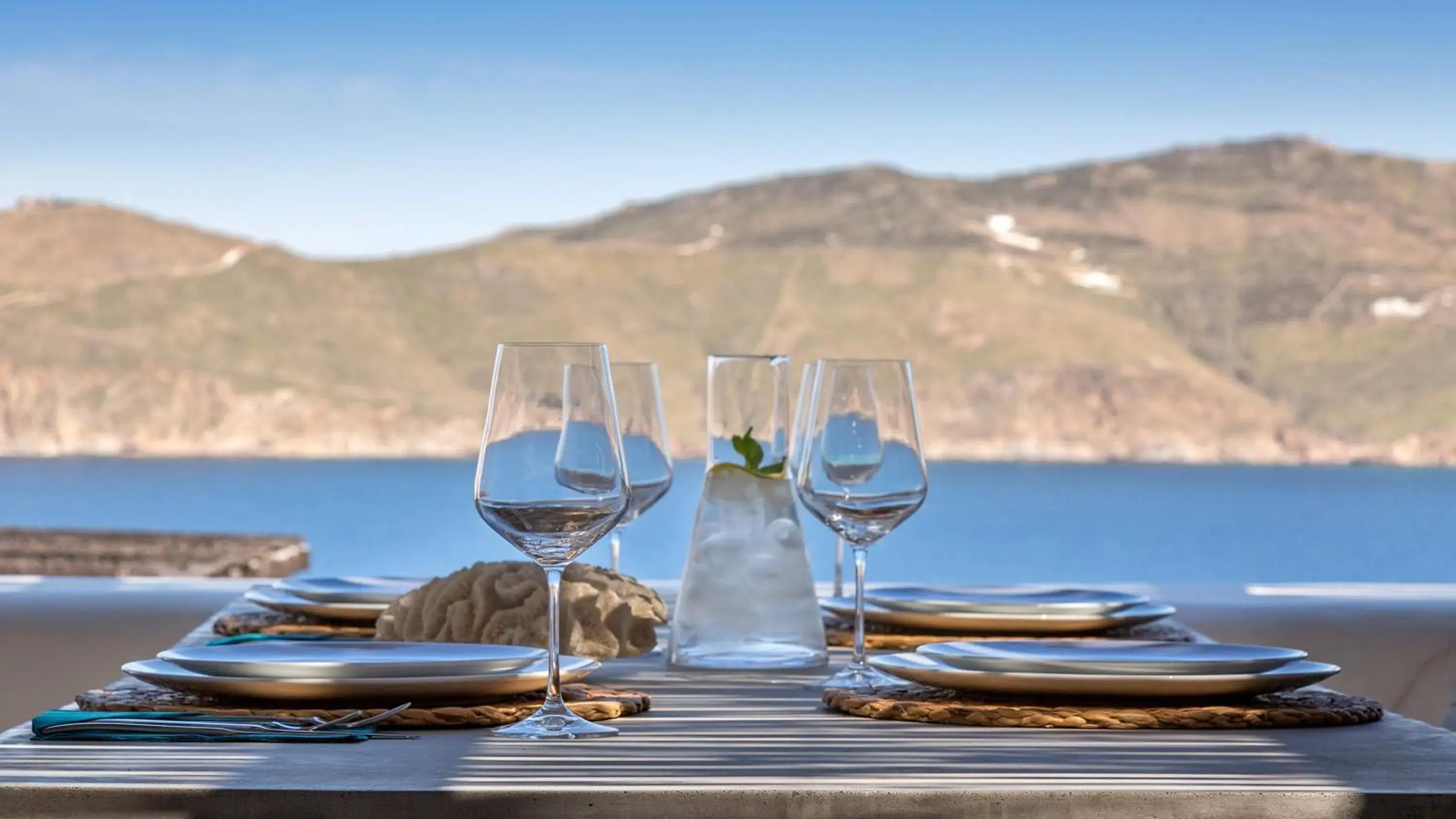 Sea view in Mykonos Panormos Villas Sea view in Mykonos Panormos Villas