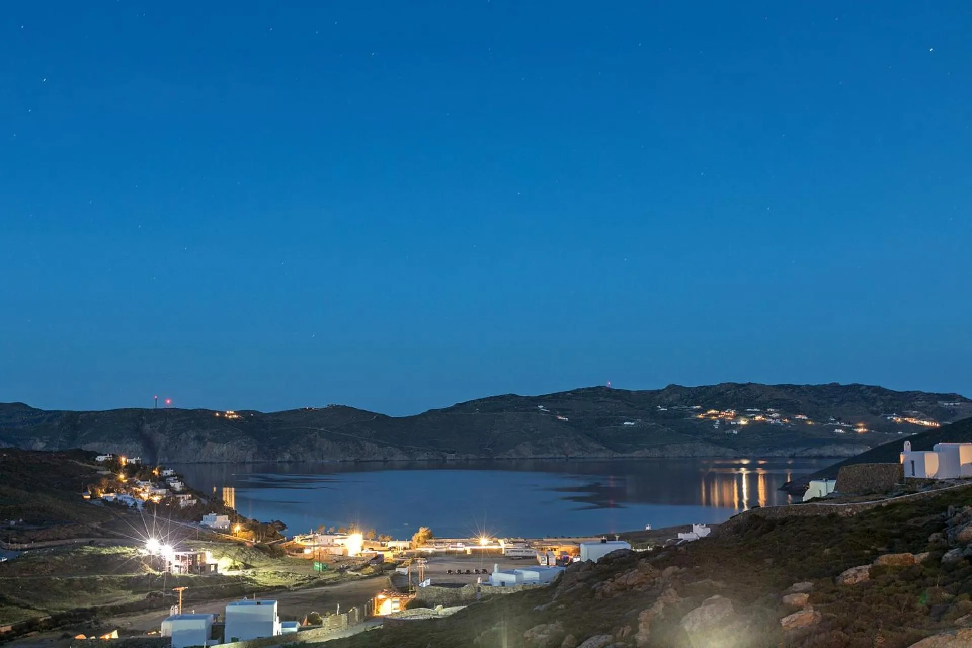Sea view in Mykonos Panormos Villas
