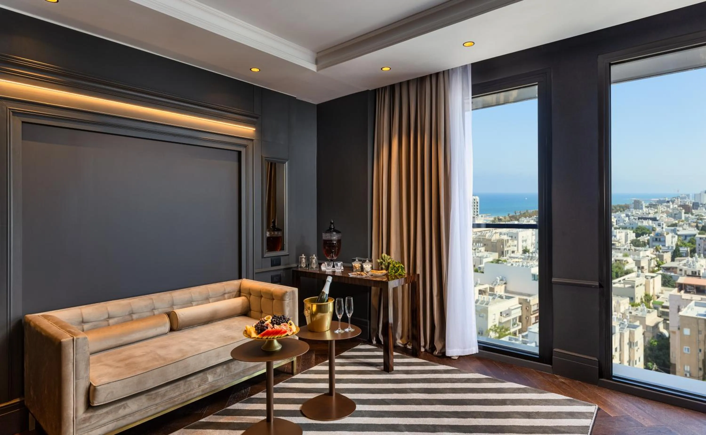 Seating area in Debrah Brown, a member of Brown Hotels