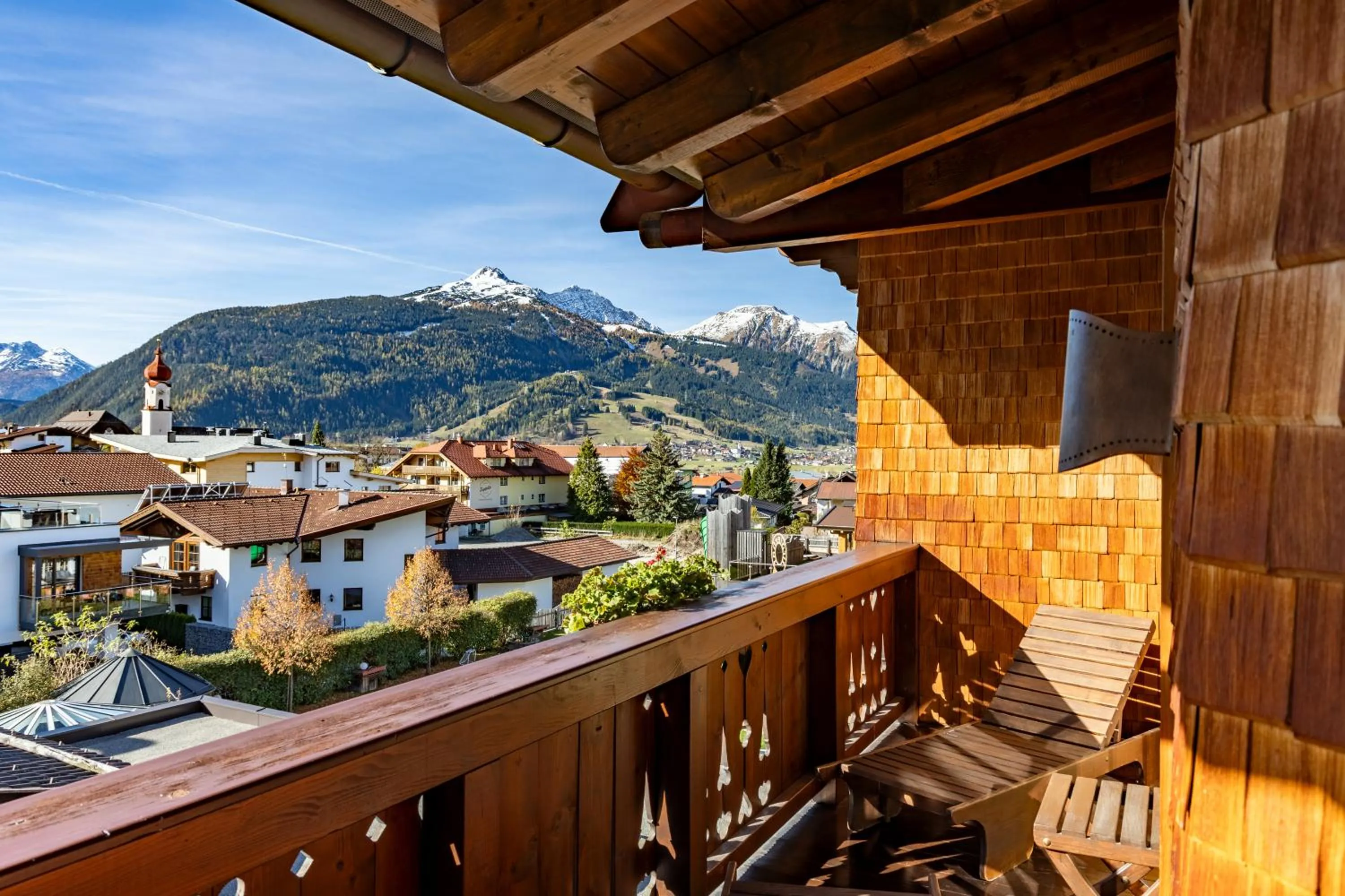 Mountain view in Hotel Tirolerhof - Familotel Zugspitze