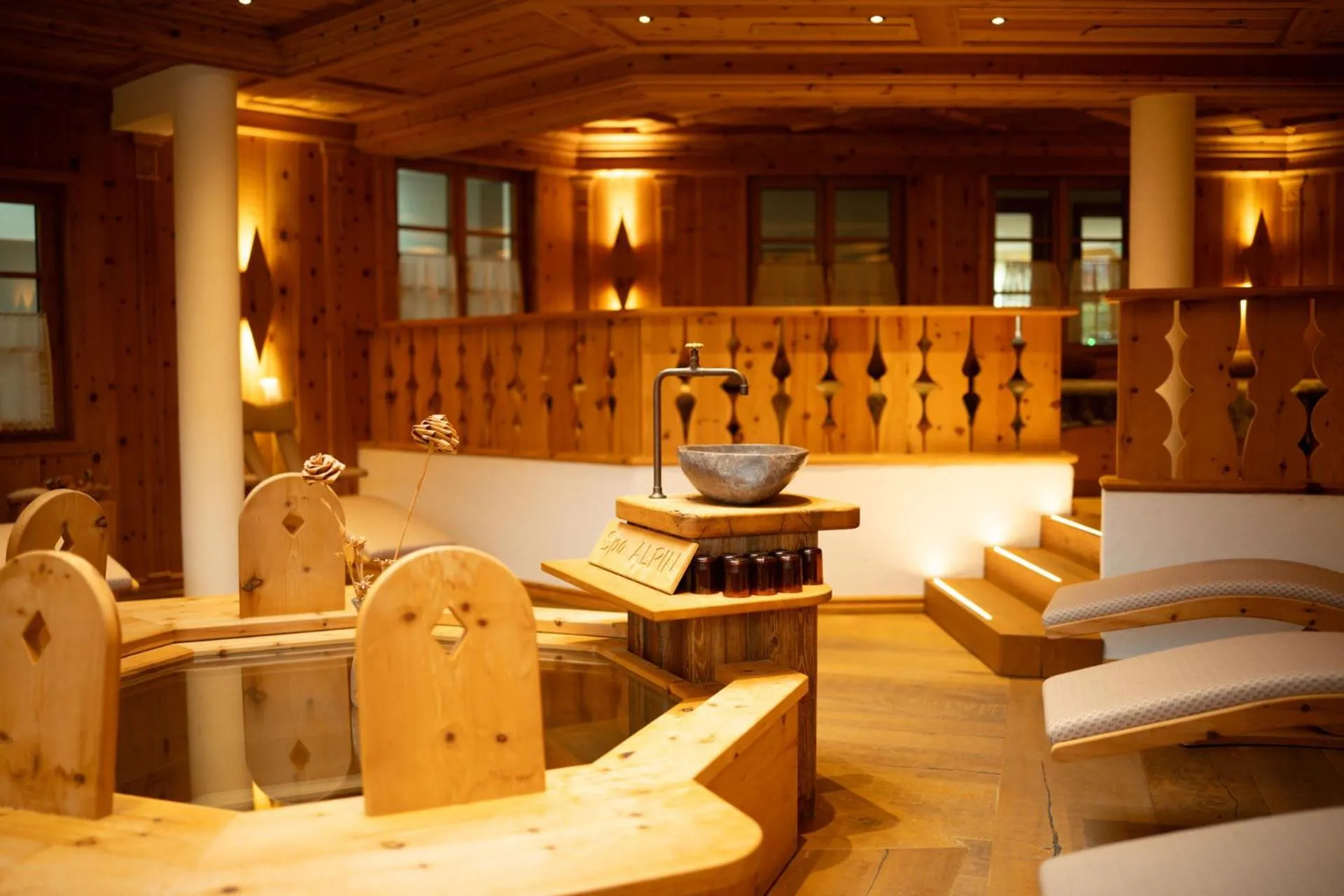 Spa and wellness centre/facilities in Hotel Tirolerhof - Familotel Zugspitze