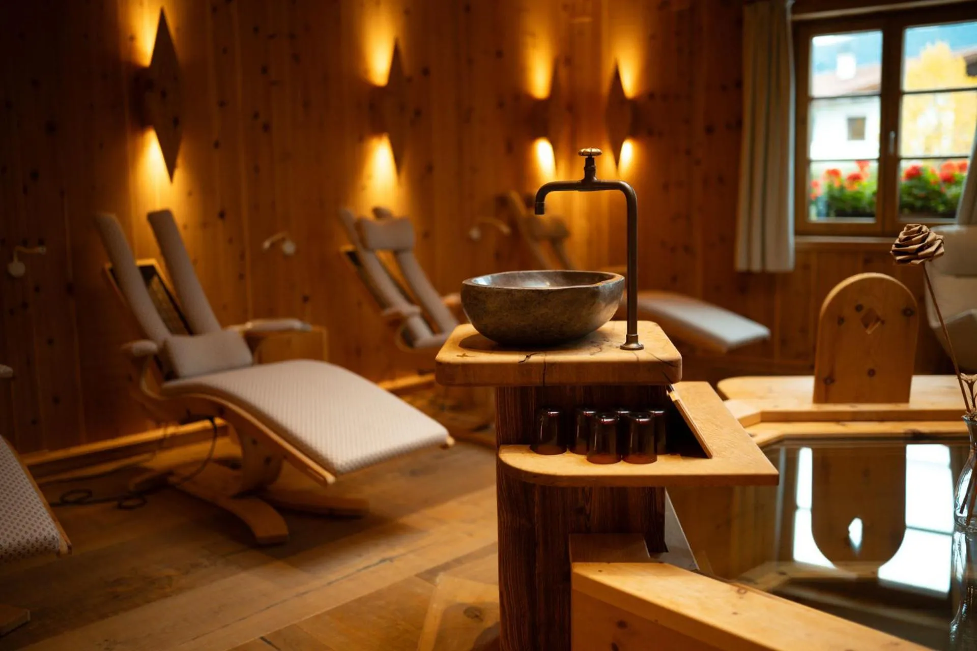 Spa and wellness centre/facilities in Hotel Tirolerhof - Familotel Zugspitze