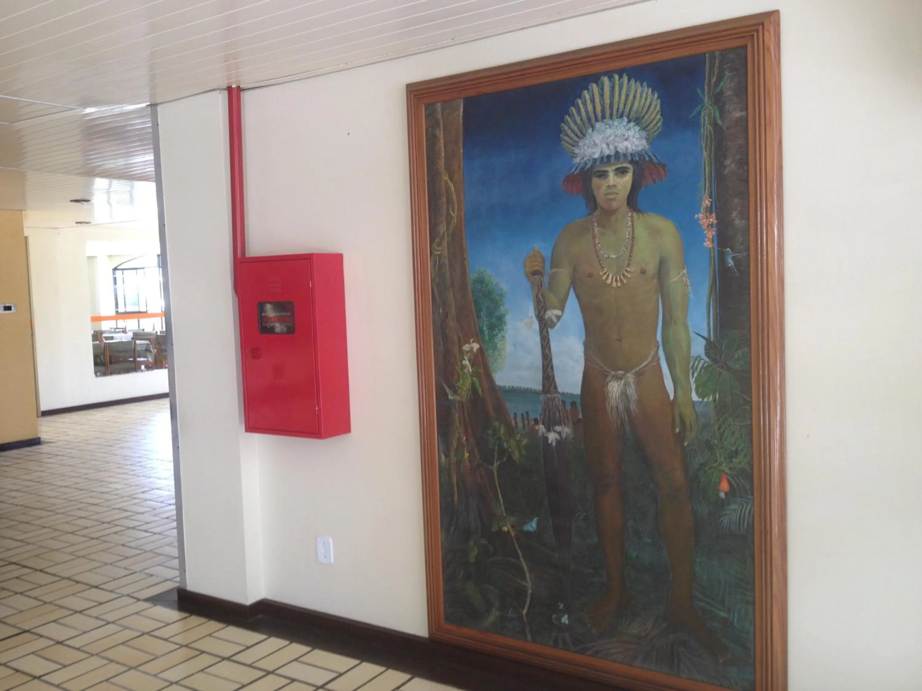 Decorative detail in Nascimento Praia Hotel