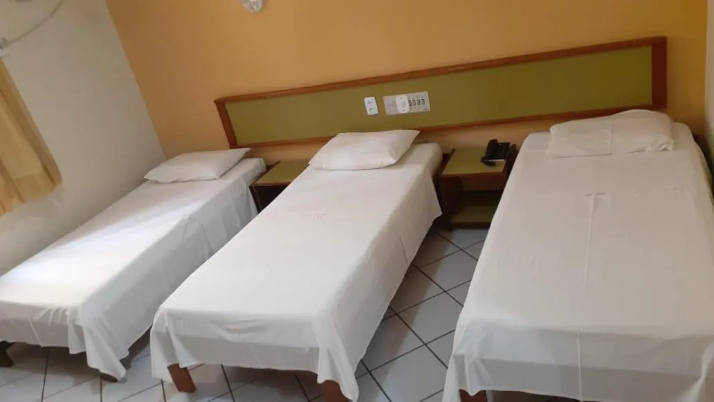 Bed in Nascimento Praia Hotel