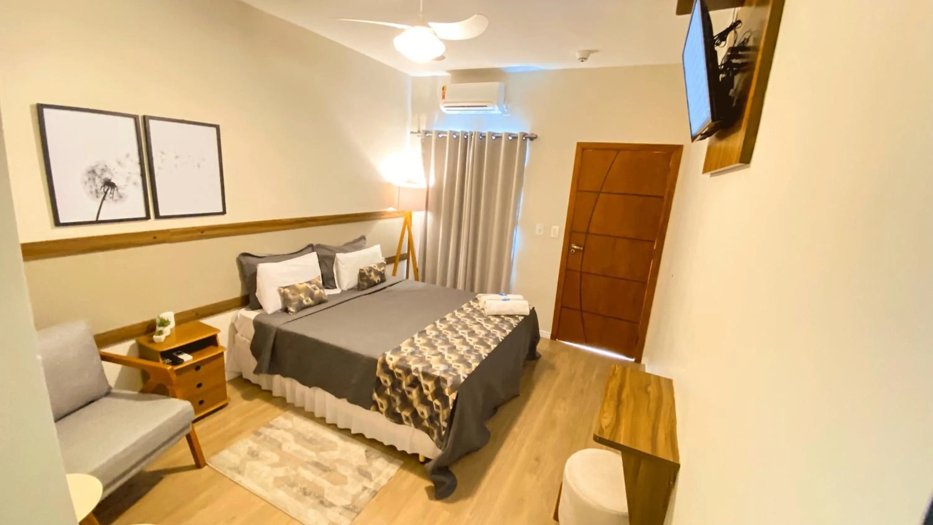 Bedroom, Bed in Hotel Capital da Fe