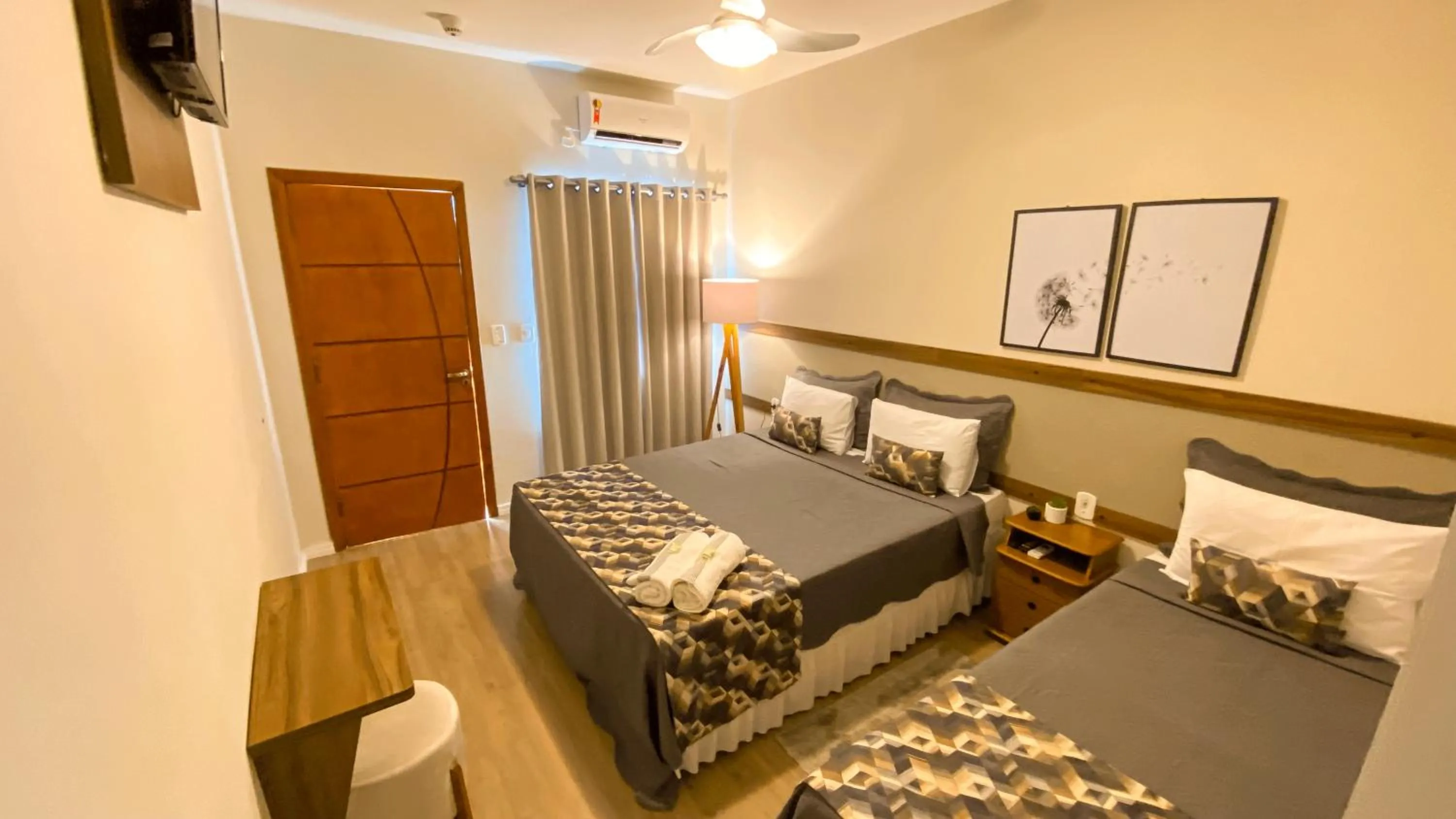 Bedroom, Bed in Hotel Capital da Fe