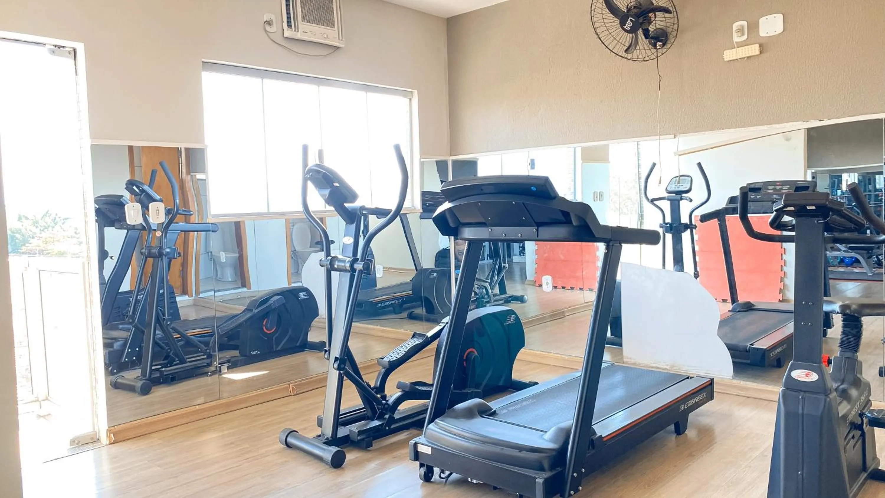 Fitness centre/facilities in Hotel Capital da Fe